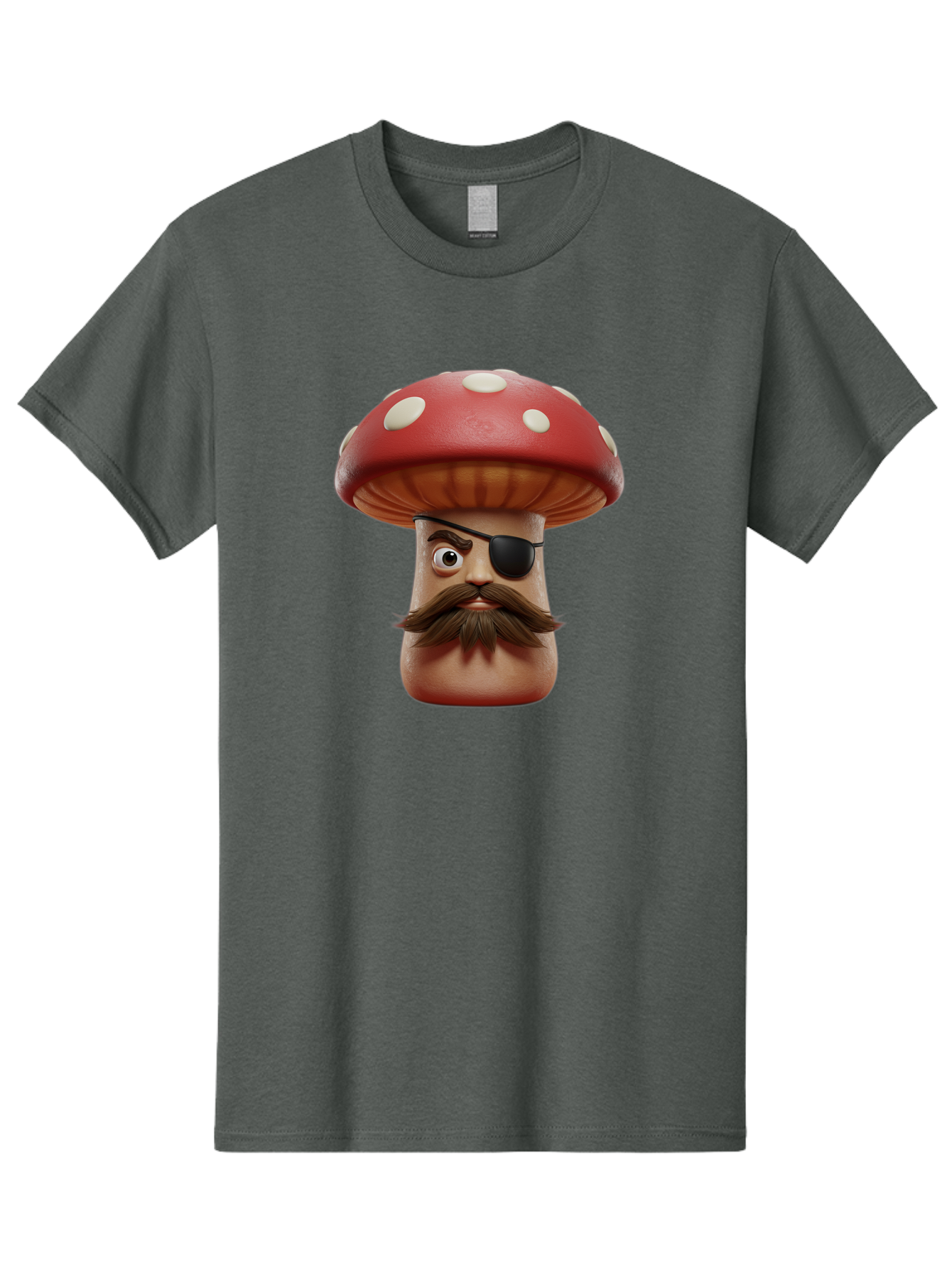 Mushroom-Pirate Men'S Graphic Tee, 100% Cotton, Comfortable Casual Summer Wear, Machine Washable, Vintage Camera, Old Camera, Antique Camera, Black Camera, Classic Photography, Photography Equipment, Nostalgic Device, Film Camera, Camera Art Bam969