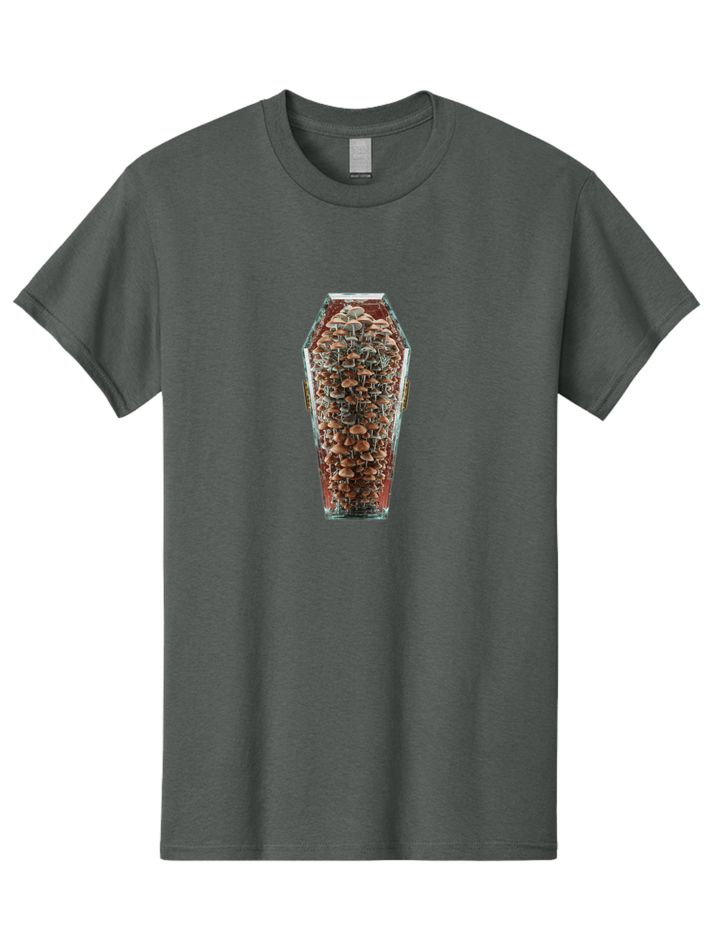 Mushrooms-In-Coffin Men'S Graphic Tee, 100% Cotton, Comfortable Casual Summer Wear, Machine Washable, Vintage Camera, Old Camera, Antique Camera, Black Camera, Classic Photography, Photography Equipment, Nostalgic Device, Film Camera, Bam973