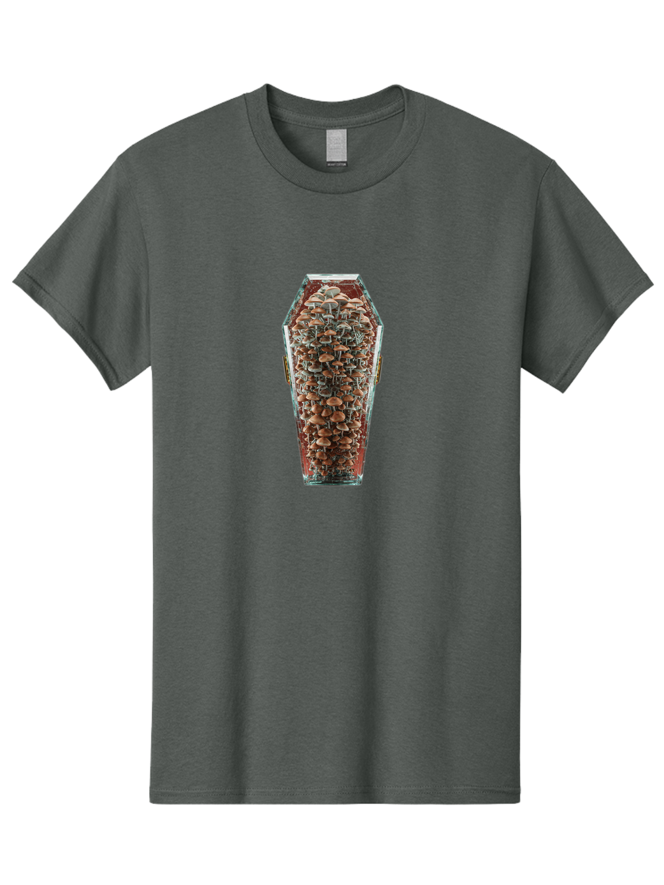 Mushrooms-In-Coffin Men'S Graphic Tee, 100% Cotton, Comfortable Casual Summer Wear, Machine Washable, Vintage Camera, Old Camera, Antique Camera, Black Camera, Classic Photography, Photography Equipment, Nostalgic Device, Film Camera, Bam973