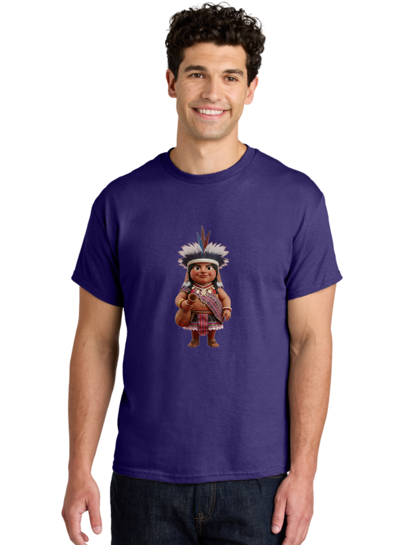 Native-American-Doll Men'S Graphic Tee, 100% Cotton, Comfortable Casual Summer Wear, Machine Washable, Vintage Camera, Old Camera, Antique Camera, Black Camera, Classic Photography, Photography Equipment, Nostalgic Device, Film Camera, Bam976