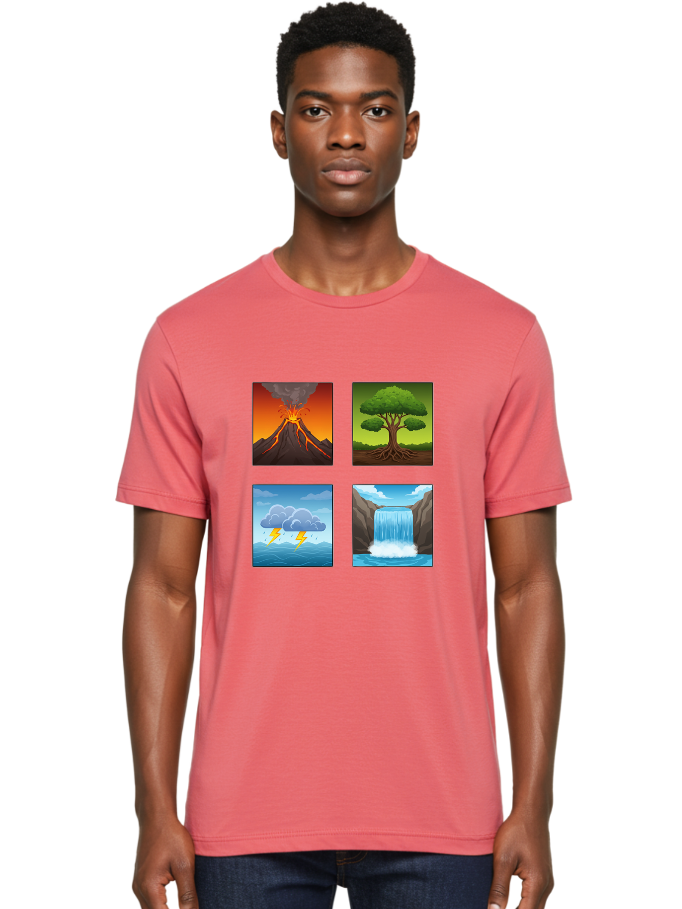 Natural-Elements Men'S Graphic Tee, 100% Cotton, Comfortable Casual Summer Wear, Machine Washable, Vintage Camera, Old Camera, Antique Camera, Black Camera, Classic Photography, Photography Equipment, Nostalgic Device, Film Camera, Camera Art Bam978