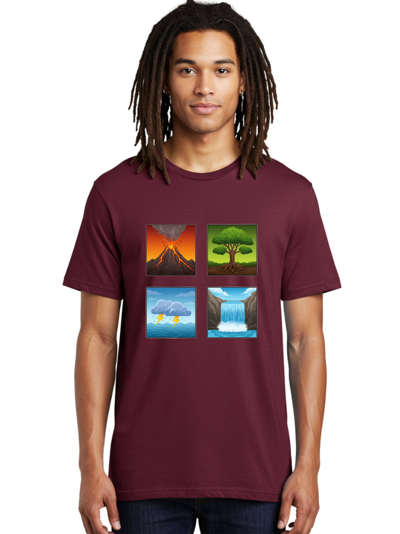 Natural-Elements Men'S Graphic Tee, 100% Cotton, Comfortable Casual Summer Wear, Machine Washable, Vintage Camera, Old Camera, Antique Camera, Black Camera, Classic Photography, Photography Equipment, Nostalgic Device, Film Camera, Camera Art Bam978