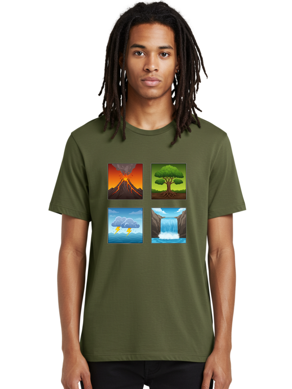 Natural-Elements Men'S Graphic Tee, 100% Cotton, Comfortable Casual Summer Wear, Machine Washable, Vintage Camera, Old Camera, Antique Camera, Black Camera, Classic Photography, Photography Equipment, Nostalgic Device, Film Camera, Camera Art Bam978