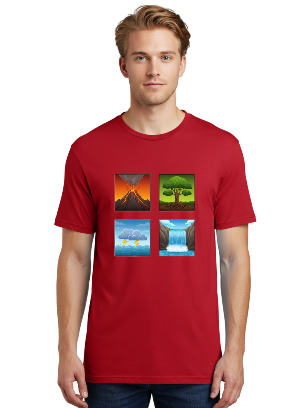 Natural-Elements Men'S Graphic Tee, 100% Cotton, Comfortable Casual Summer Wear, Machine Washable, Vintage Camera, Old Camera, Antique Camera, Black Camera, Classic Photography, Photography Equipment, Nostalgic Device, Film Camera, Camera Art Bam978