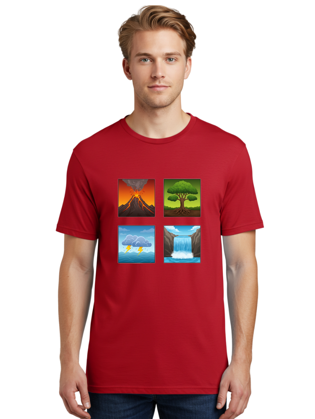 Natural-Elements Men'S Graphic Tee, 100% Cotton, Comfortable Casual Summer Wear, Machine Washable, Vintage Camera, Old Camera, Antique Camera, Black Camera, Classic Photography, Photography Equipment, Nostalgic Device, Film Camera, Camera Art Bam978