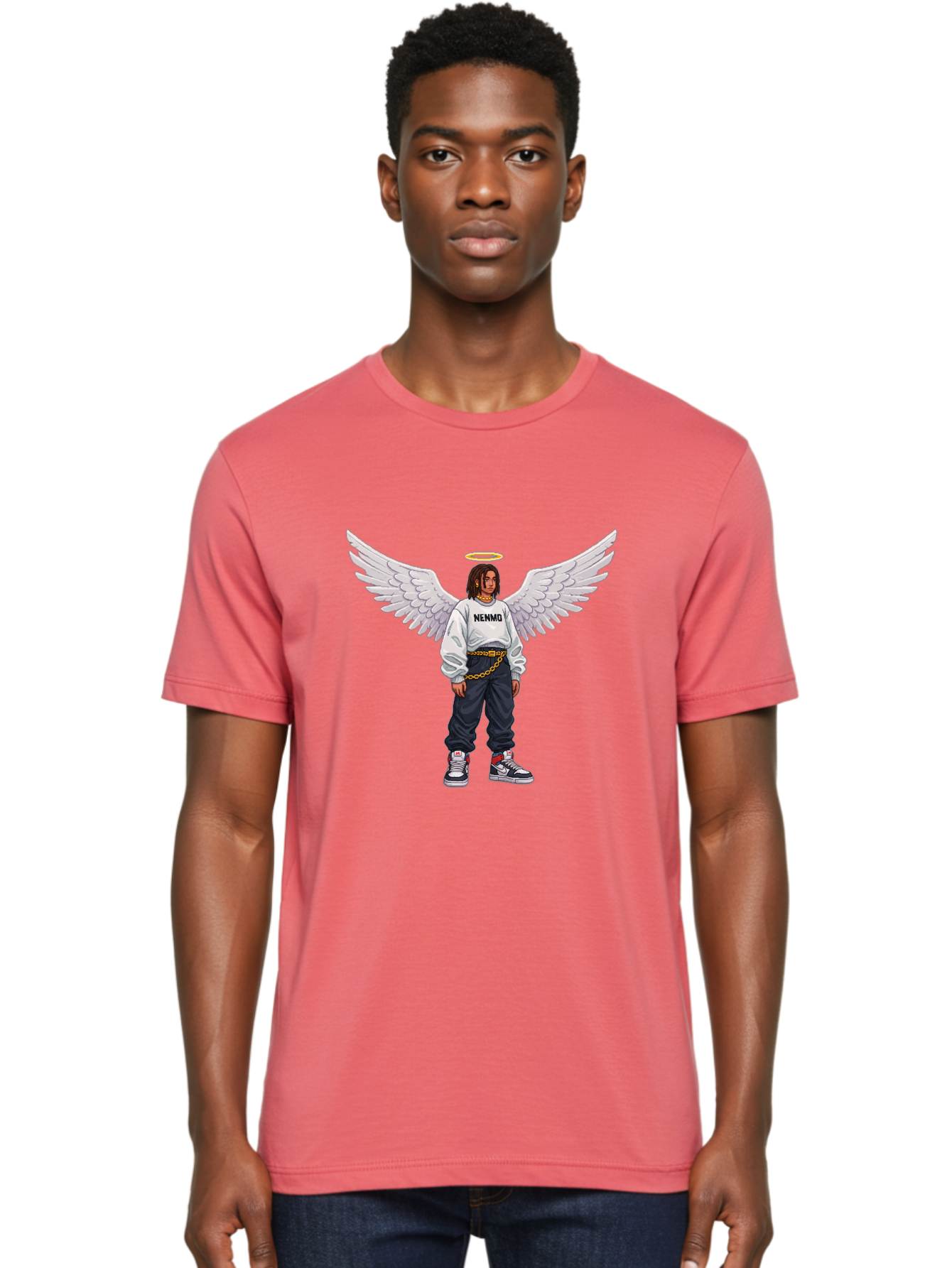 Nenmo-Angel Men'S Graphic Tee, 100% Cotton, Comfortable Casual Summer Wear, Machine Washable, Vintage Camera, Old Camera, Antique Camera, Black Camera, Classic Photography, Photography Equipment, Nostalgic Device, Film Camera, Camera Art Bam979