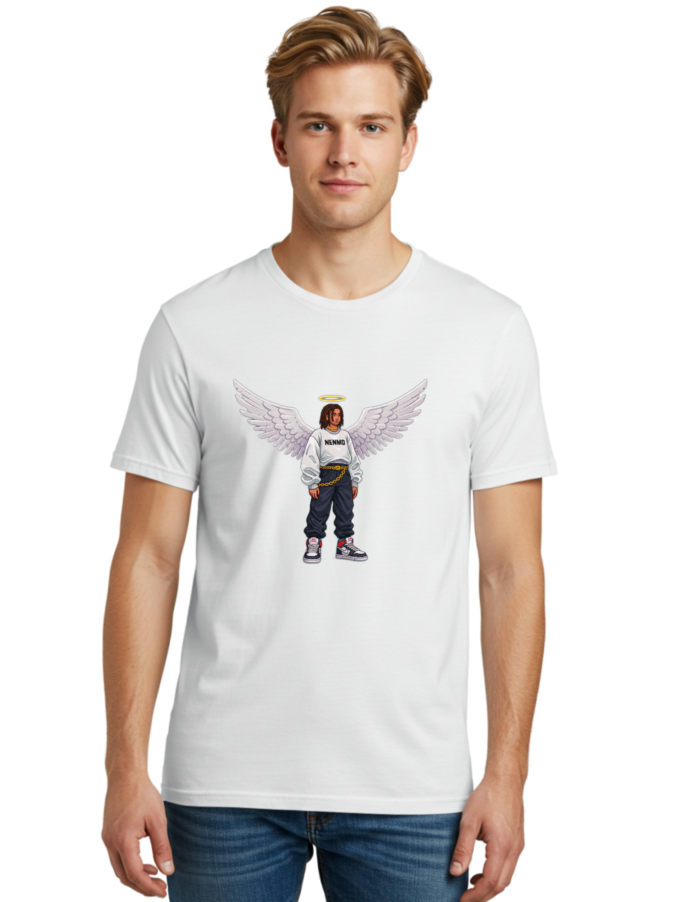 Nenmo-Angel Men'S Graphic Tee, 100% Cotton, Comfortable Casual Summer Wear, Machine Washable, Vintage Camera, Old Camera, Antique Camera, Black Camera, Classic Photography, Photography Equipment, Nostalgic Device, Film Camera, Camera Art Bam979