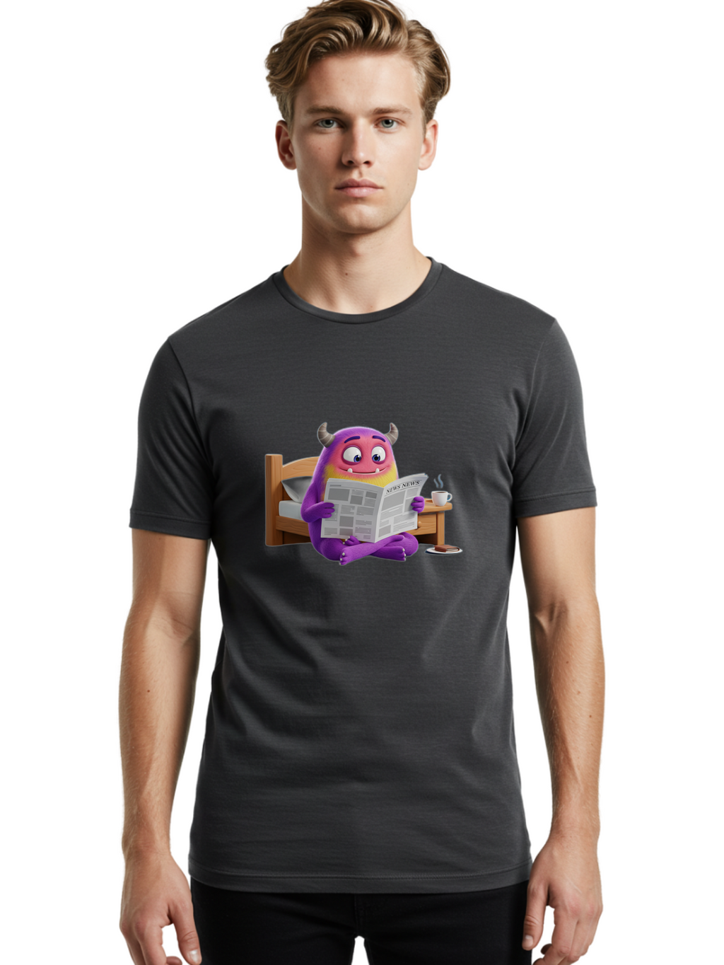 News-View Men'S Graphic Tee, 100% Cotton, Comfortable Casual Summer Wear, Machine Washable, Vintage Camera, Old Camera, Antique Camera, Black Camera, Classic Photography, Photography Equipment, Nostalgic Device, Film Camera, Camera Art Bam982