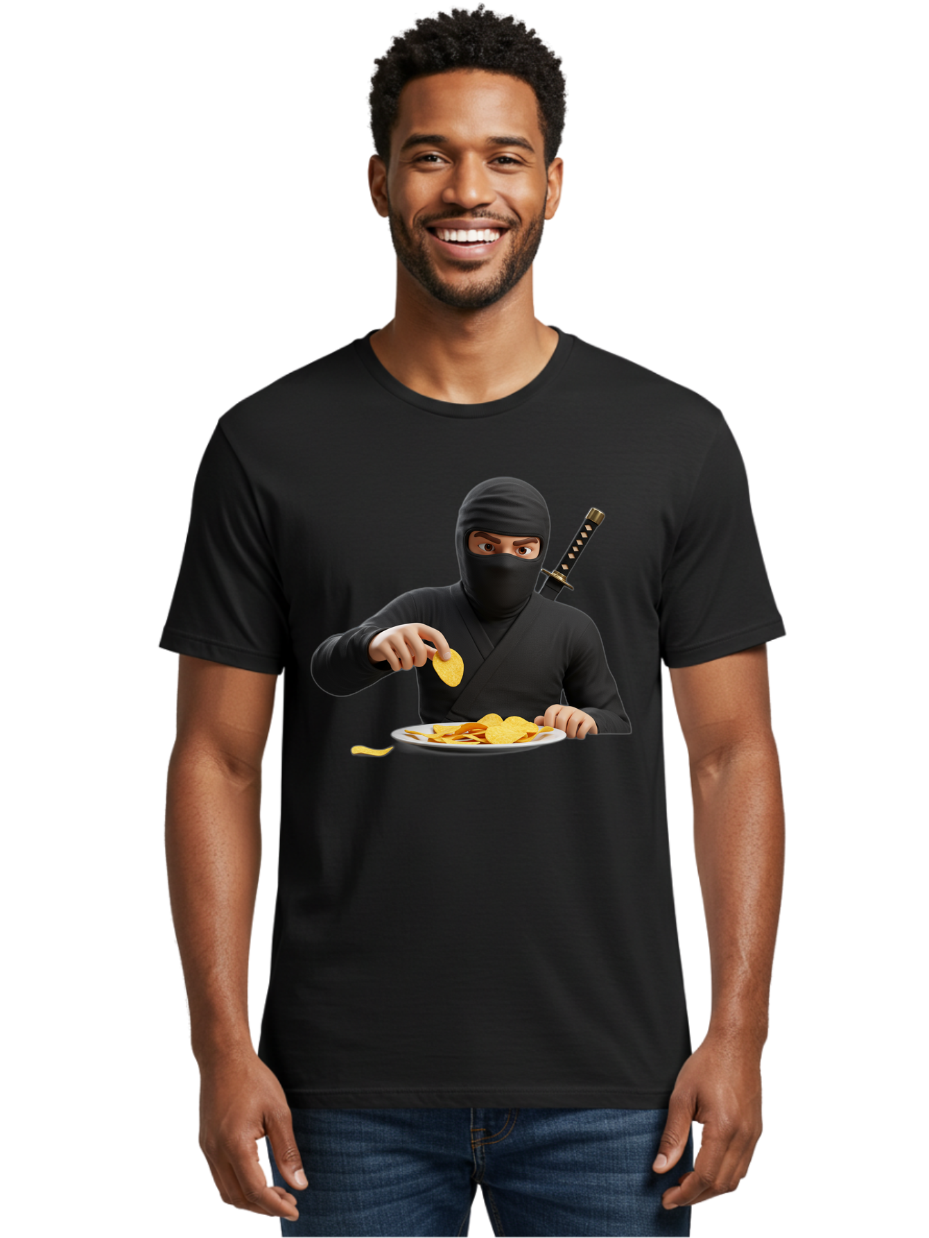 Ninja-Eating-Chips Men'S Graphic Tee, 100% Cotton, Comfortable Casual Summer Wear, Machine Washable, Vintage Camera, Old Camera, Antique Camera, Black Camera, Classic Photography, Photography Equipment, Nostalgic Device, Film Camera, Bam983