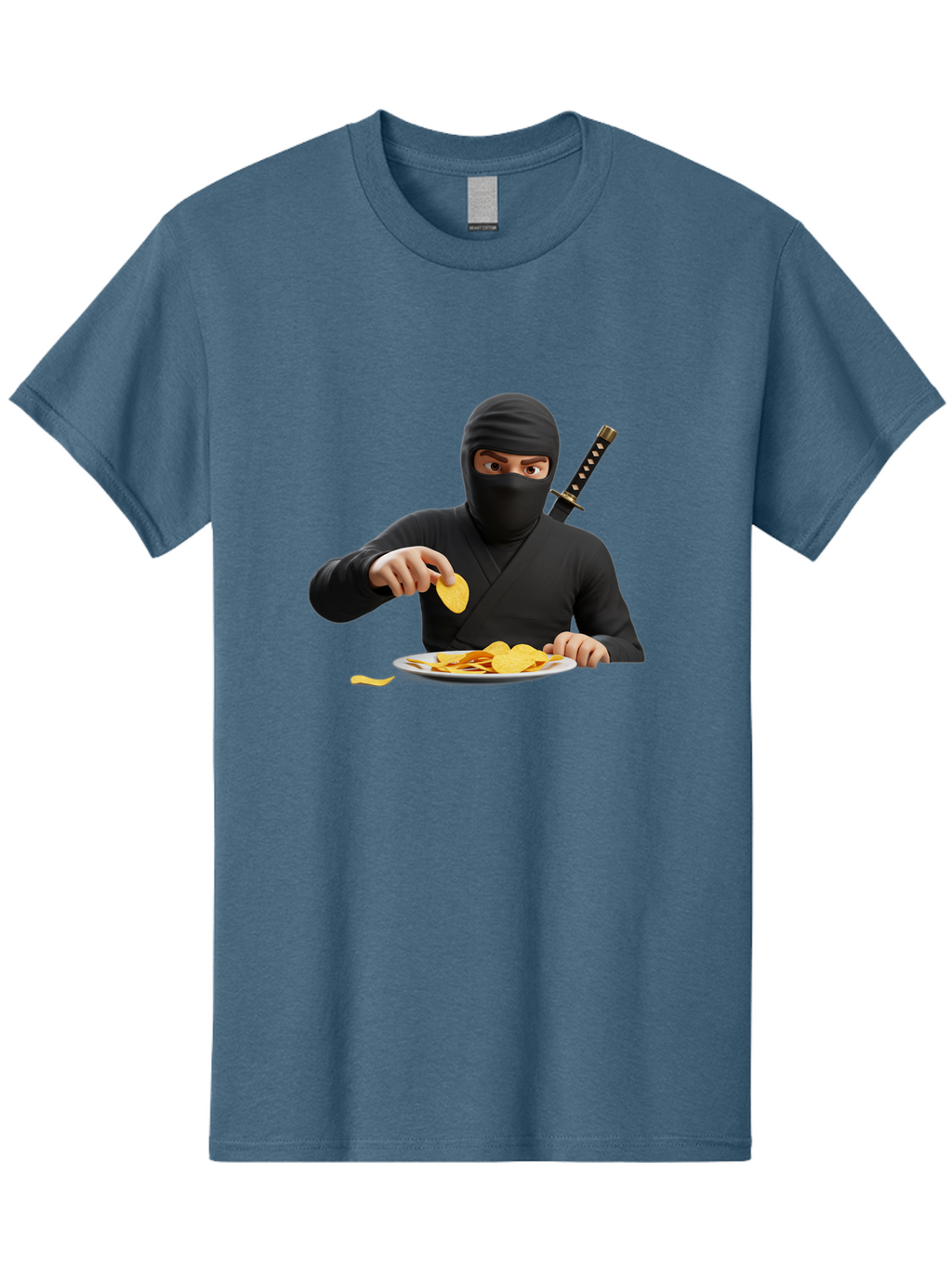 Ninja-Eating-Chips Men'S Graphic Tee, 100% Cotton, Comfortable Casual Summer Wear, Machine Washable, Vintage Camera, Old Camera, Antique Camera, Black Camera, Classic Photography, Photography Equipment, Nostalgic Device, Film Camera, Bam983
