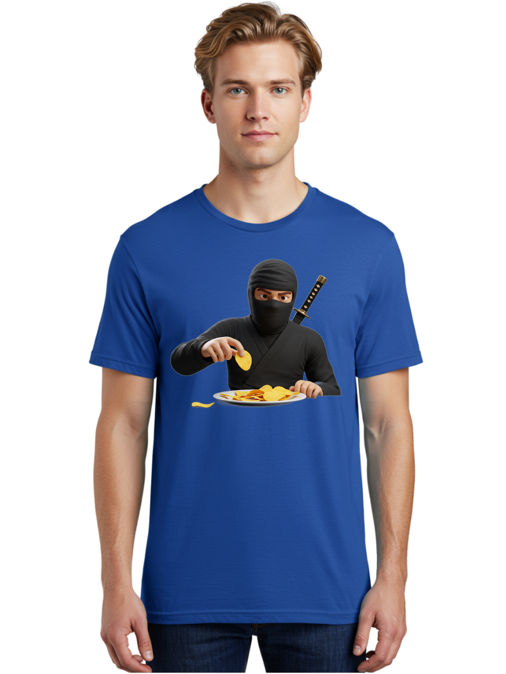 Ninja-Eating-Chips Men'S Graphic Tee, 100% Cotton, Comfortable Casual Summer Wear, Machine Washable, Vintage Camera, Old Camera, Antique Camera, Black Camera, Classic Photography, Photography Equipment, Nostalgic Device, Film Camera, Bam983