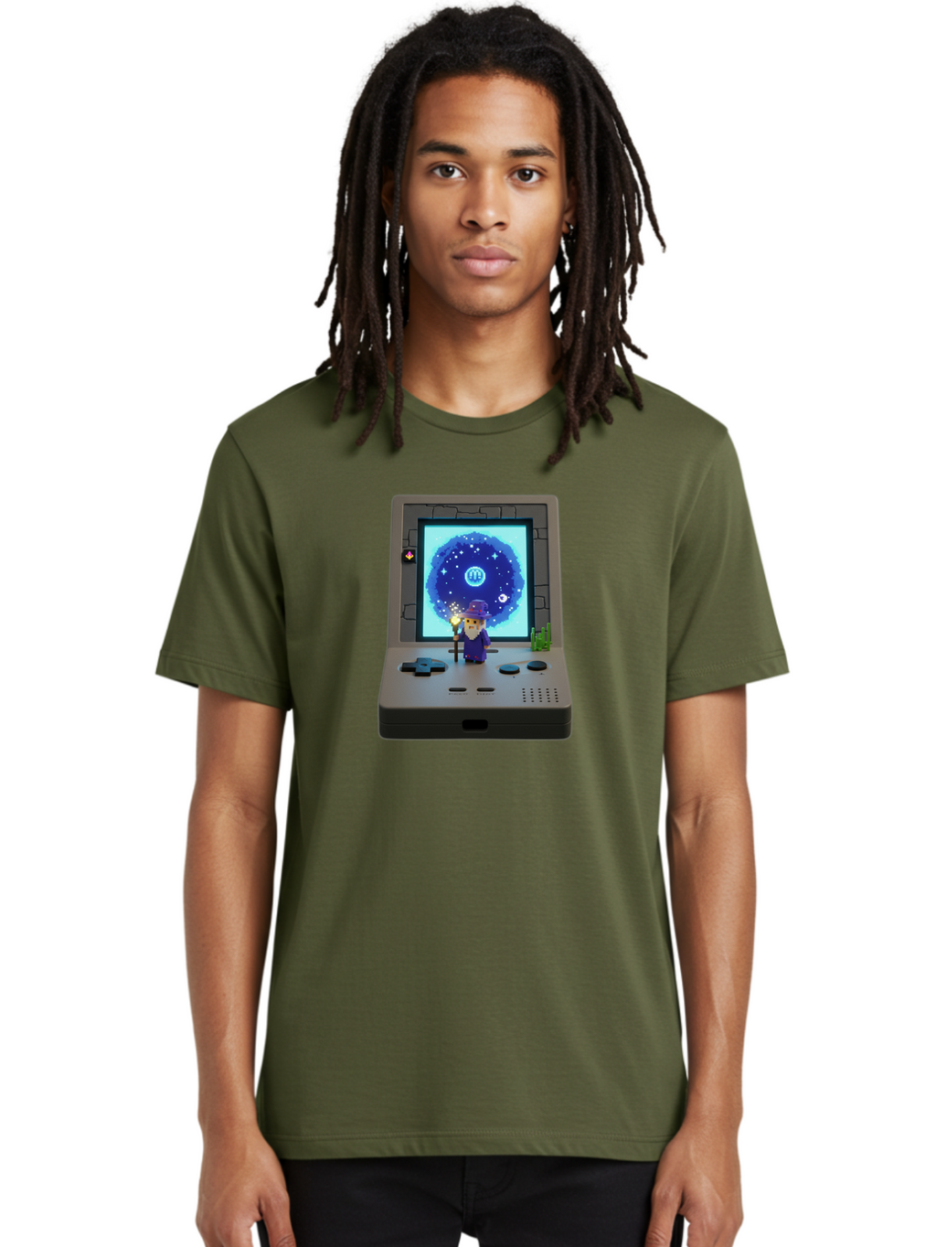 Nintendo-Game-Boy Men'S Graphic Tee, 100% Cotton, Comfortable Casual Summer Wear, Machine Washable, Vintage Camera, Old Camera, Antique Camera, Black Camera, Classic Photography, Photography Equipment, Nostalgic Device, Film Camera, Camera Art Bam984