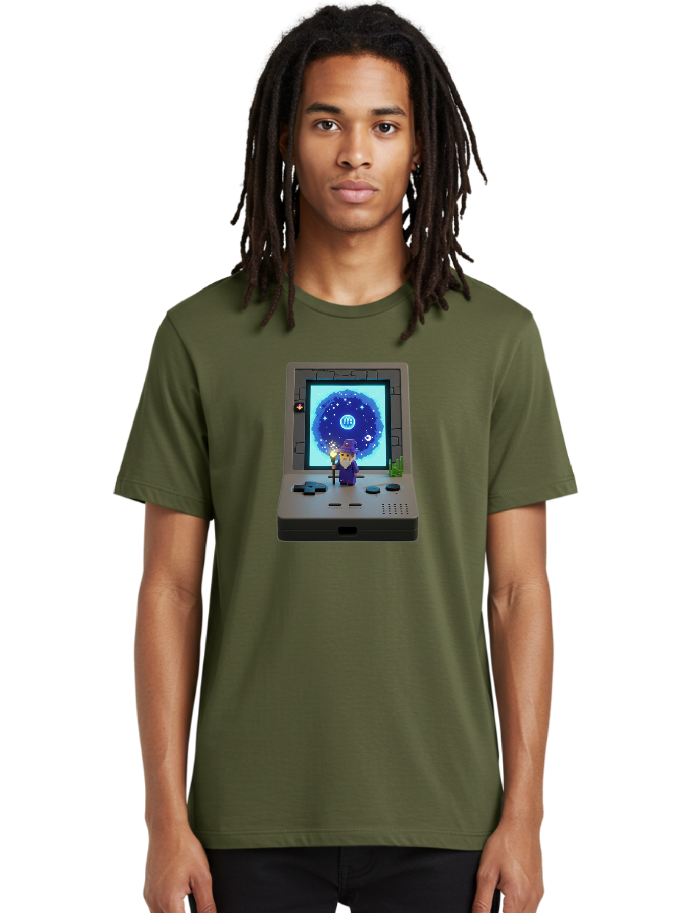 Nintendo-Game-Boy Men'S Graphic Tee, 100% Cotton, Comfortable Casual Summer Wear, Machine Washable, Vintage Camera, Old Camera, Antique Camera, Black Camera, Classic Photography, Photography Equipment, Nostalgic Device, Film Camera, Camera Art Bam984