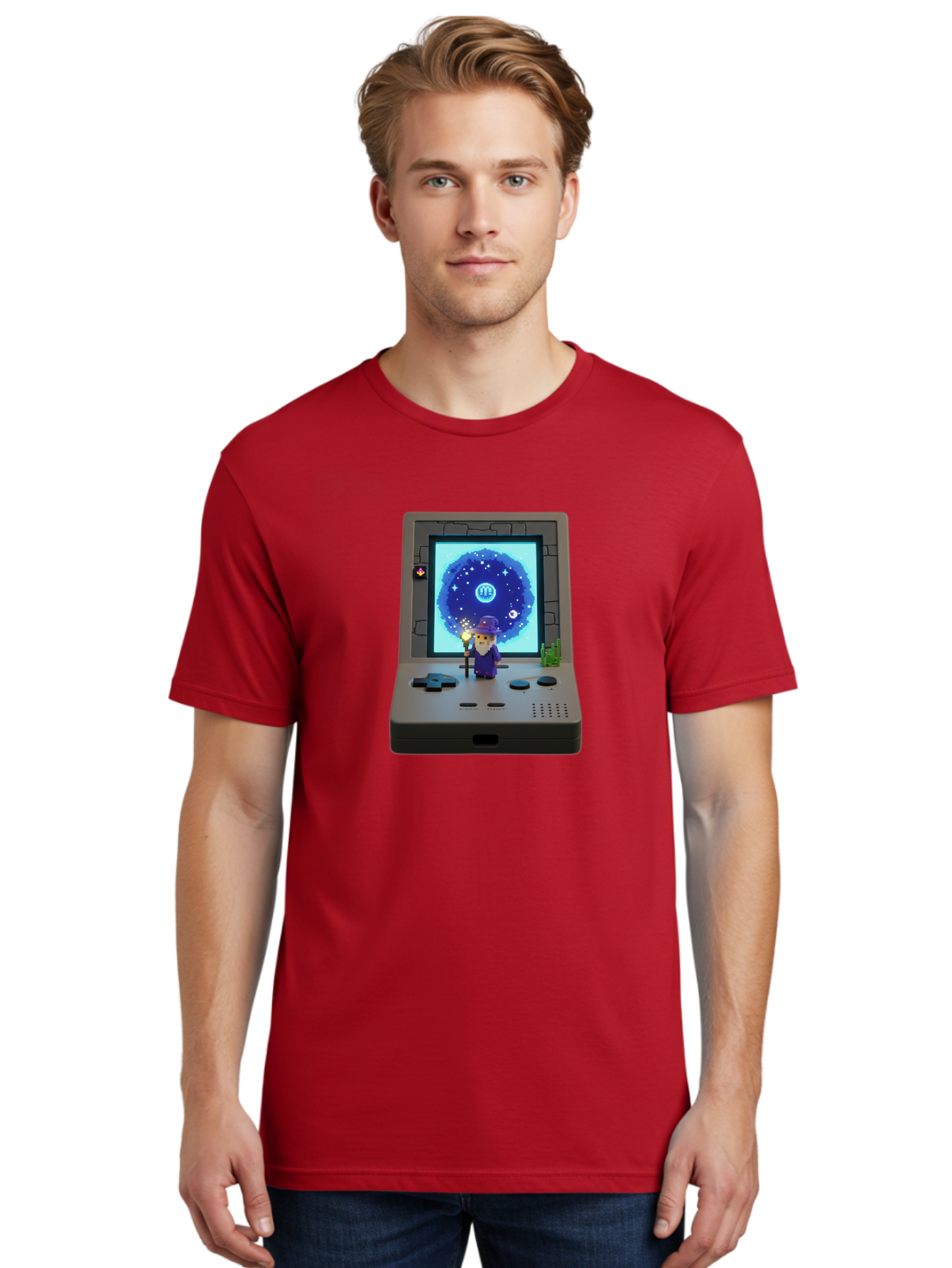 Nintendo-Game-Boy Men'S Graphic Tee, 100% Cotton, Comfortable Casual Summer Wear, Machine Washable, Vintage Camera, Old Camera, Antique Camera, Black Camera, Classic Photography, Photography Equipment, Nostalgic Device, Film Camera, Camera Art Bam984