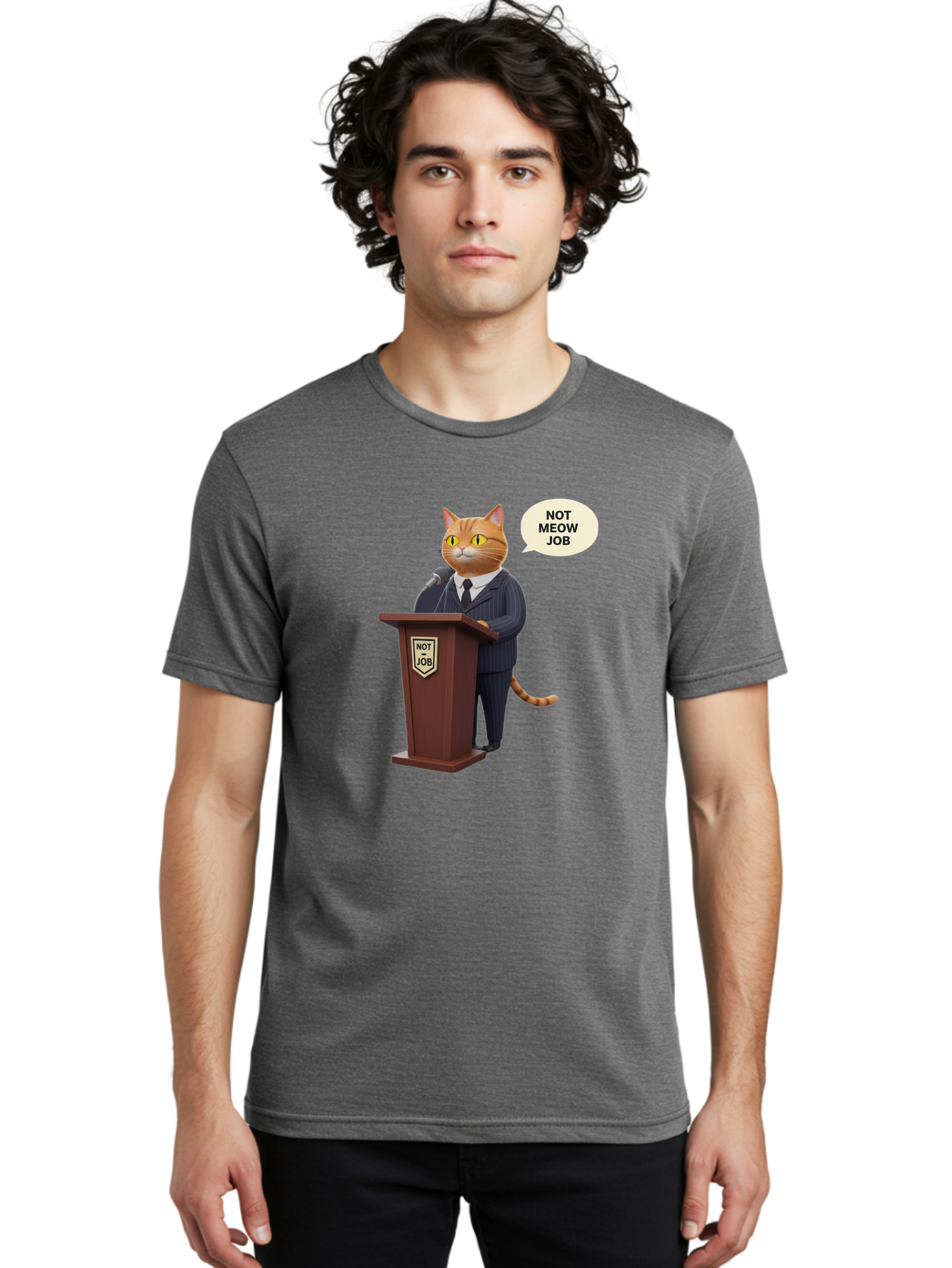 Not-Meow-Job Men'S Graphic Tee, 100% Cotton, Comfortable Casual Summer Wear, Machine Washable, Vintage Camera, Old Camera, Antique Camera, Black Camera, Classic Photography, Photography Equipment, Nostalgic Device, Film Camera, Camera Art Bam990