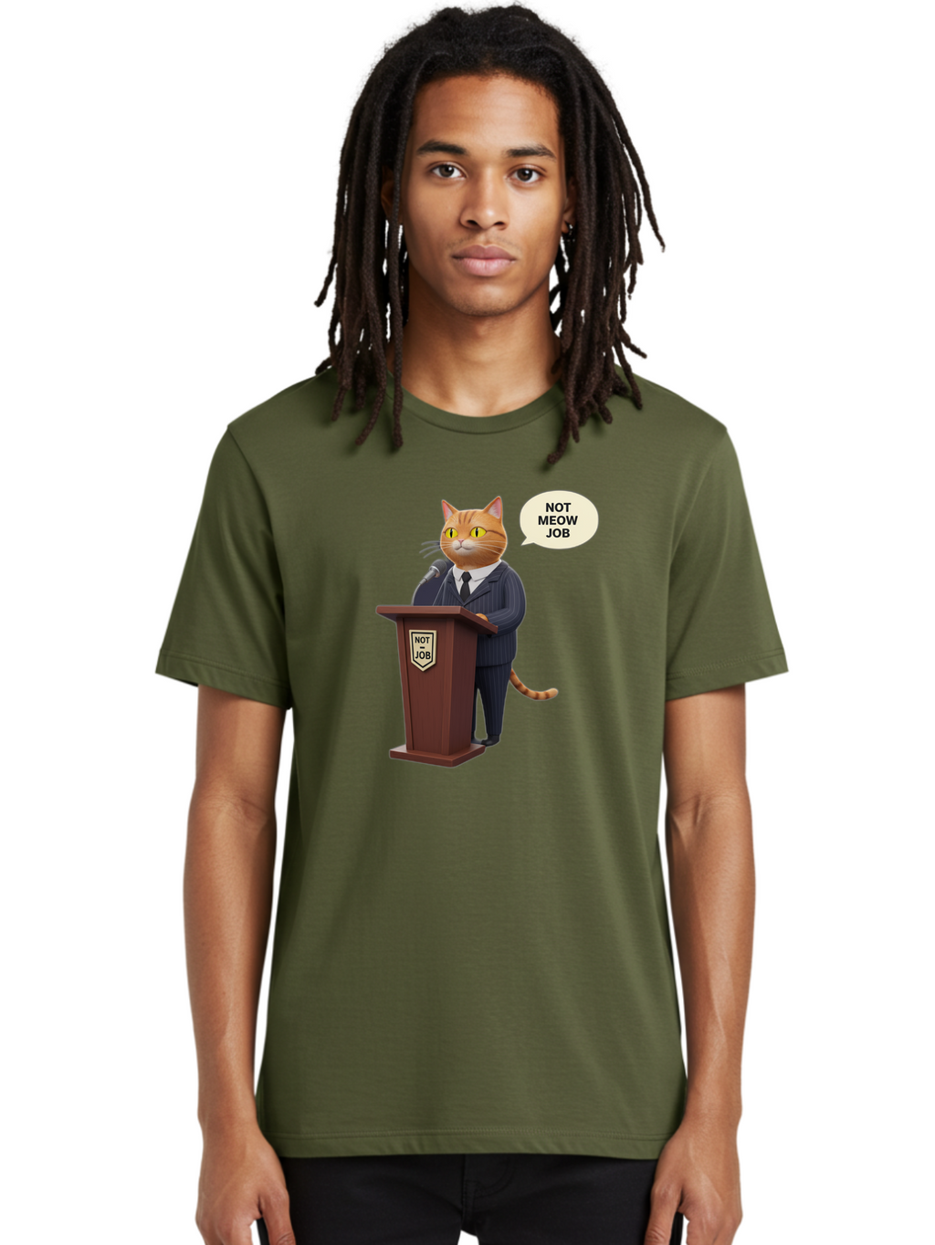 Not-Meow-Job Men'S Graphic Tee, 100% Cotton, Comfortable Casual Summer Wear, Machine Washable, Vintage Camera, Old Camera, Antique Camera, Black Camera, Classic Photography, Photography Equipment, Nostalgic Device, Film Camera, Camera Art Bam990
