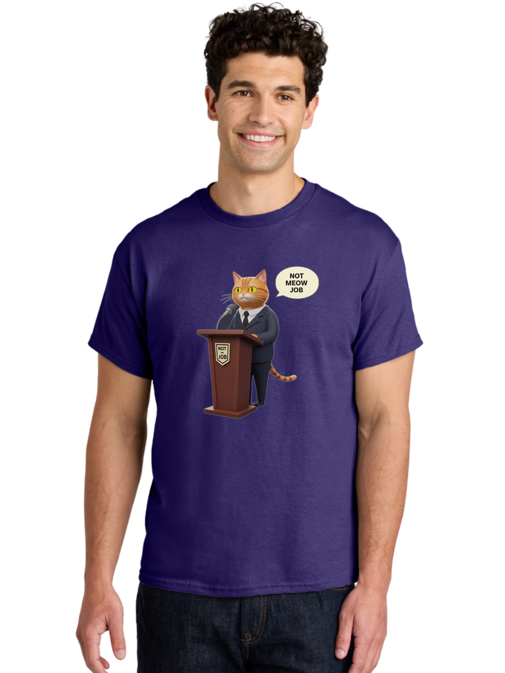 Not-Meow-Job Men'S Graphic Tee, 100% Cotton, Comfortable Casual Summer Wear, Machine Washable, Vintage Camera, Old Camera, Antique Camera, Black Camera, Classic Photography, Photography Equipment, Nostalgic Device, Film Camera, Camera Art Bam990