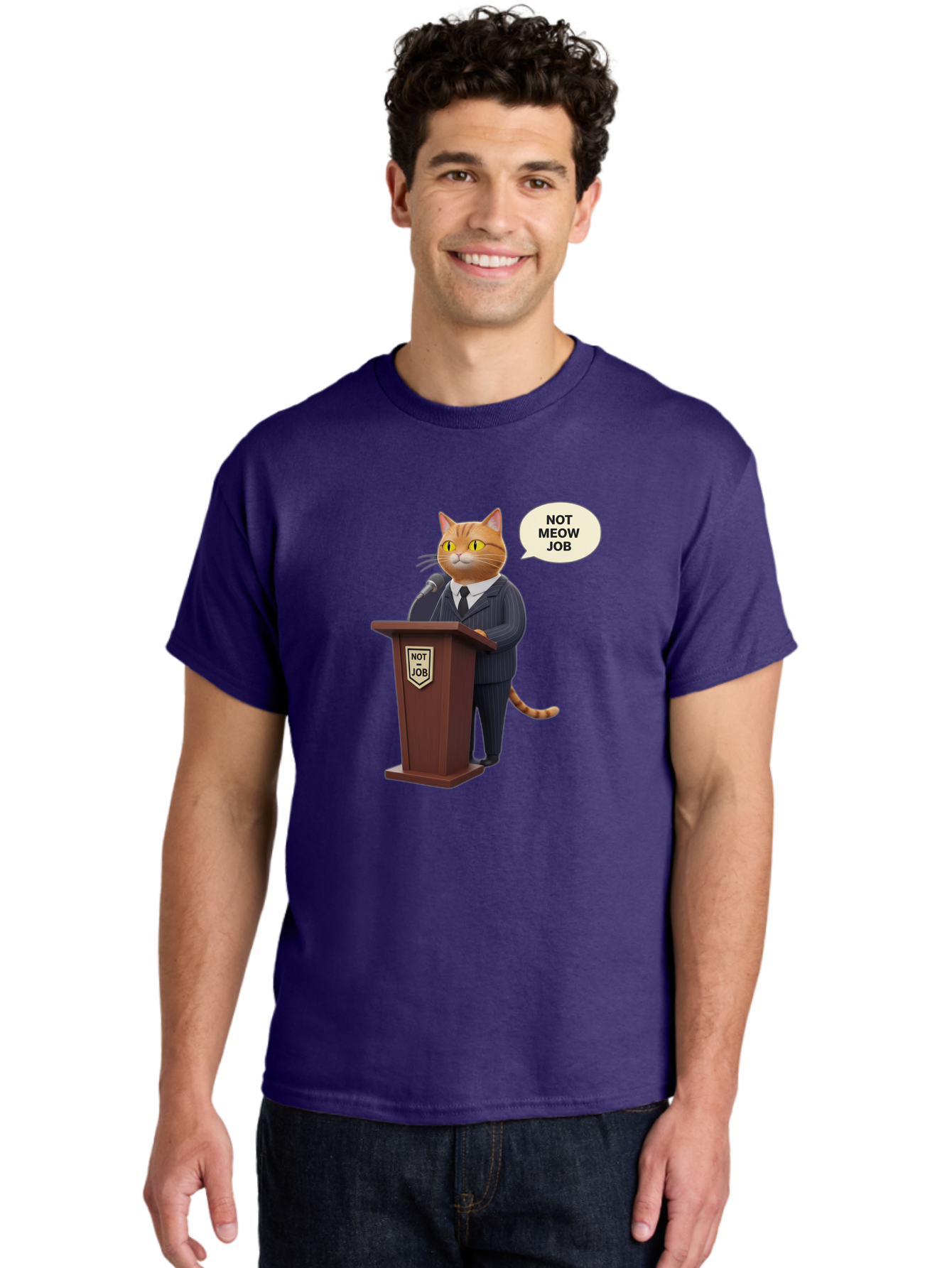 Not-Meow-Job Men'S Graphic Tee, 100% Cotton, Comfortable Casual Summer Wear, Machine Washable, Vintage Camera, Old Camera, Antique Camera, Black Camera, Classic Photography, Photography Equipment, Nostalgic Device, Film Camera, Camera Art Bam990