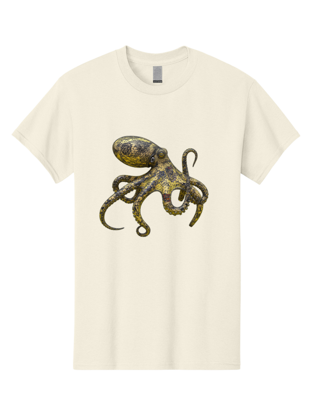 Octopus-3 Men'S Graphic Tee, 100% Cotton, Comfortable Casual Summer Wear, Machine Washable, Vintage Camera, Old Camera, Antique Camera, Black Camera, Classic Photography, Photography Equipment, Nostalgic Device, Film Camera, Camera Art Bam994