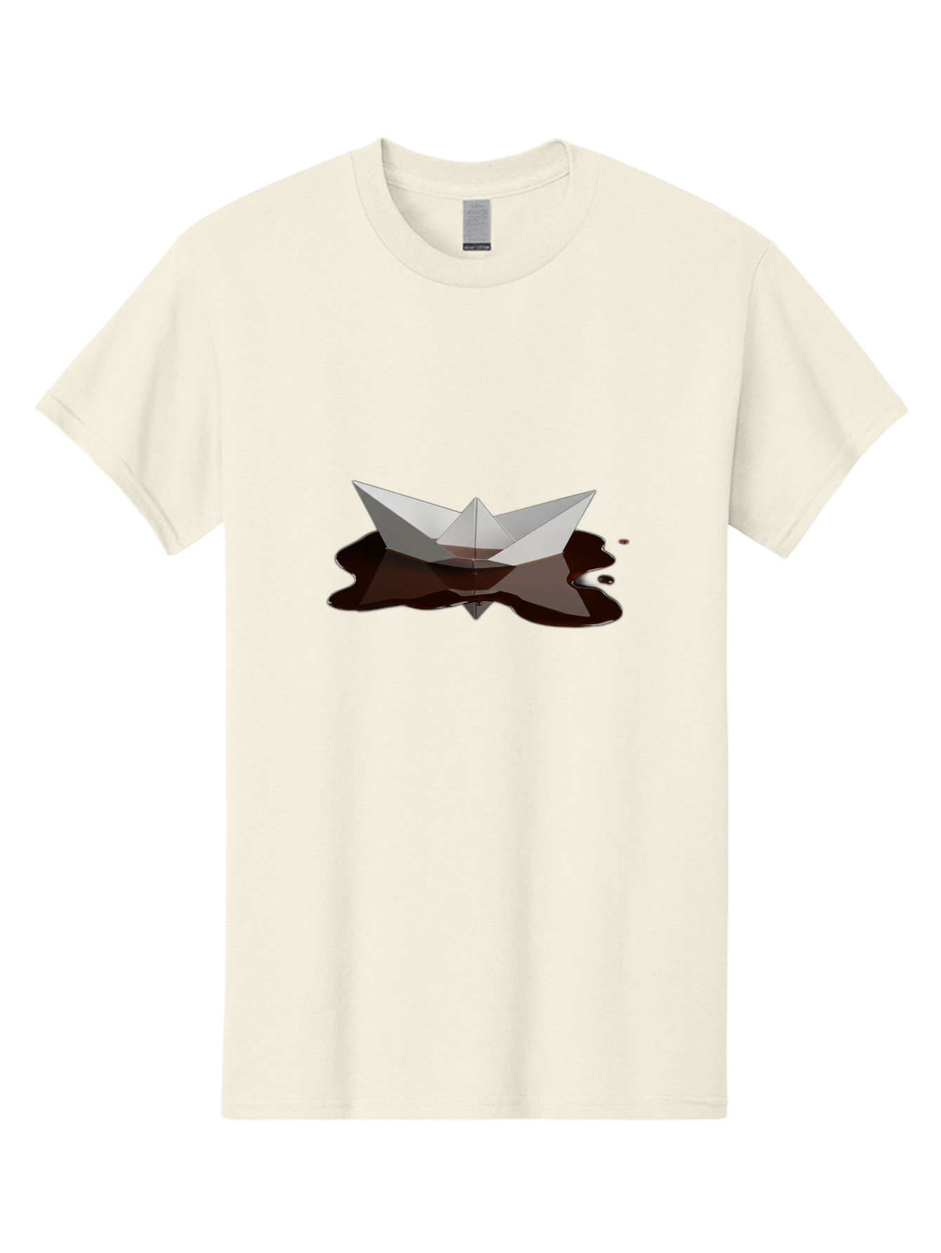 Oil-Spill-Paper-Boat Men'S Graphic Tee, 100% Cotton, Comfortable Casual Summer Wear, Machine Washable, Vintage Camera, Old Camera, Antique Camera, Black Camera, Classic Photography, Photography Equipment, Nostalgic Device, Film Camera, Bam999