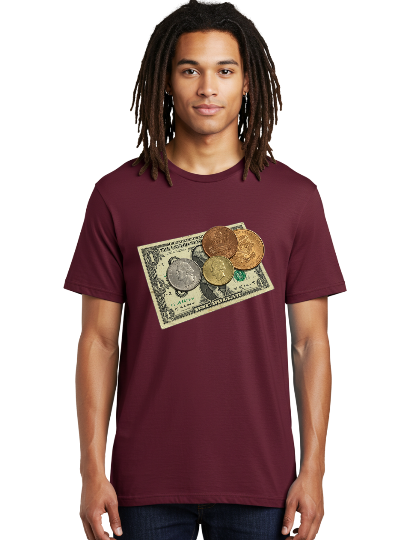 One-Dollar Men'S Graphic Tee, 100% Cotton, Comfortable Casual Summer Wear, Machine Washable, Vintage Camera, Old Camera, Antique Camera, Black Camera, Classic Photography, Photography Equipment, Nostalgic Device, Film Camera, Camera Art Ban000
