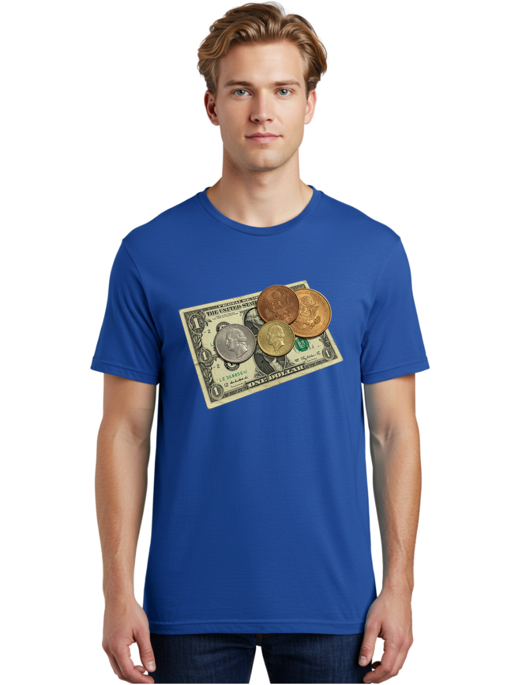 One-Dollar Men'S Graphic Tee, 100% Cotton, Comfortable Casual Summer Wear, Machine Washable, Vintage Camera, Old Camera, Antique Camera, Black Camera, Classic Photography, Photography Equipment, Nostalgic Device, Film Camera, Camera Art Ban000