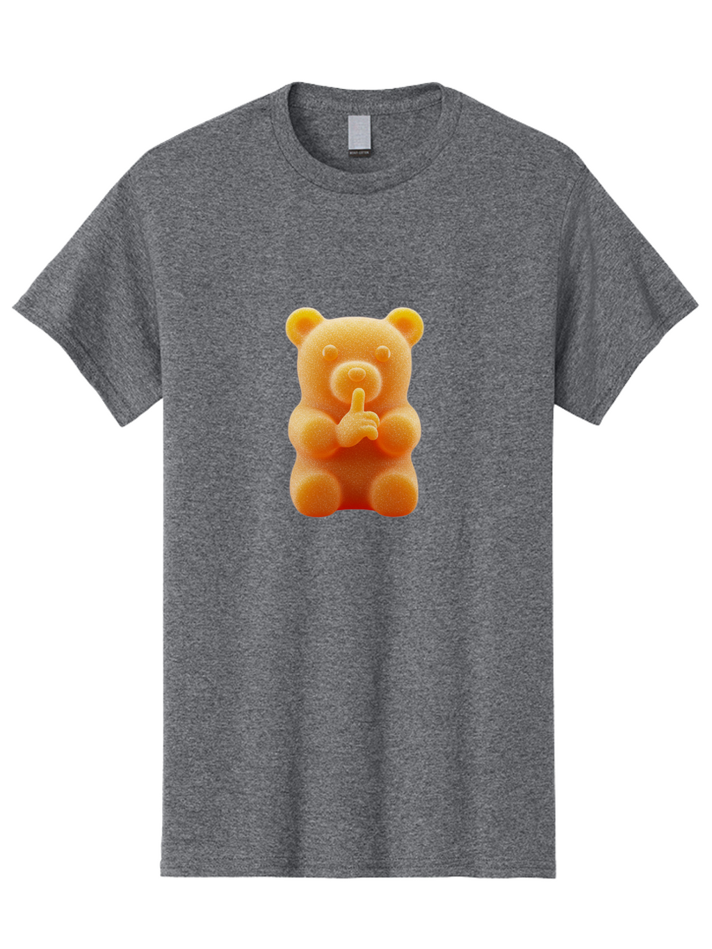 Orange-Gummy-Bear Men'S Graphic Tee, 100% Cotton, Comfortable Casual Summer Wear, Machine Washable, Vintage Camera, Old Camera, Antique Camera, Black Camera, Classic Photography, Photography Equipment, Nostalgic Device, Film Camera, Camera Art Ban001