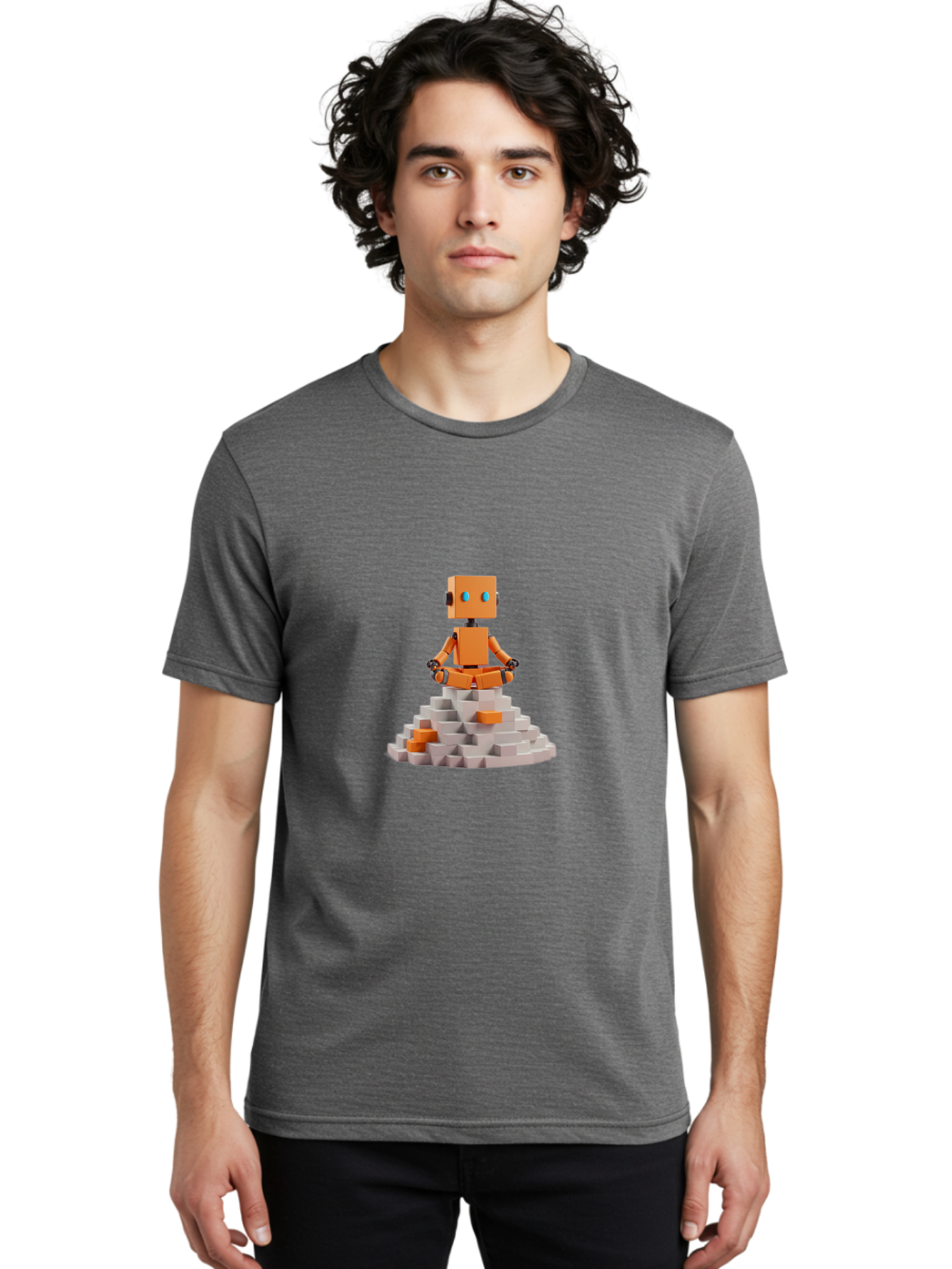 Orange-Robot Men'S Graphic Tee, 100% Cotton, Comfortable Casual Summer Wear, Machine Washable, Vintage Camera, Old Camera, Antique Camera, Black Camera, Classic Photography, Photography Equipment, Nostalgic Device, Film Camera, Camera Art Ban002