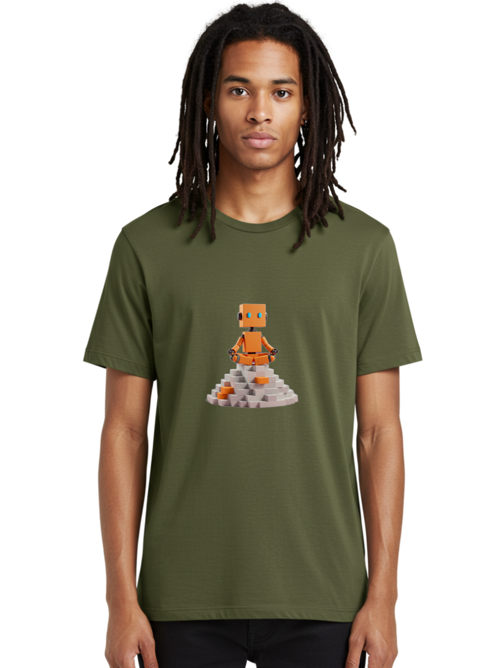 Orange-Robot Men'S Graphic Tee, 100% Cotton, Comfortable Casual Summer Wear, Machine Washable, Vintage Camera, Old Camera, Antique Camera, Black Camera, Classic Photography, Photography Equipment, Nostalgic Device, Film Camera, Camera Art Ban002