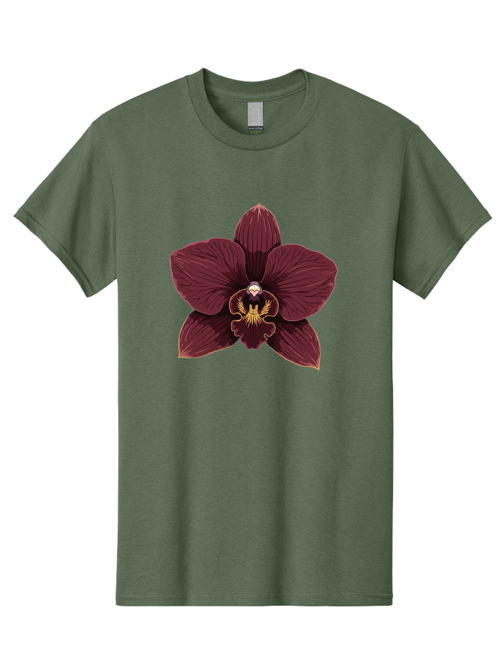 Orchid-Flower Men'S Graphic Tee, 100% Cotton, Comfortable Casual Summer Wear, Machine Washable, Vintage Camera, Old Camera, Antique Camera, Black Camera, Classic Photography, Photography Equipment, Nostalgic Device, Film Camera, Camera Art Ban005
