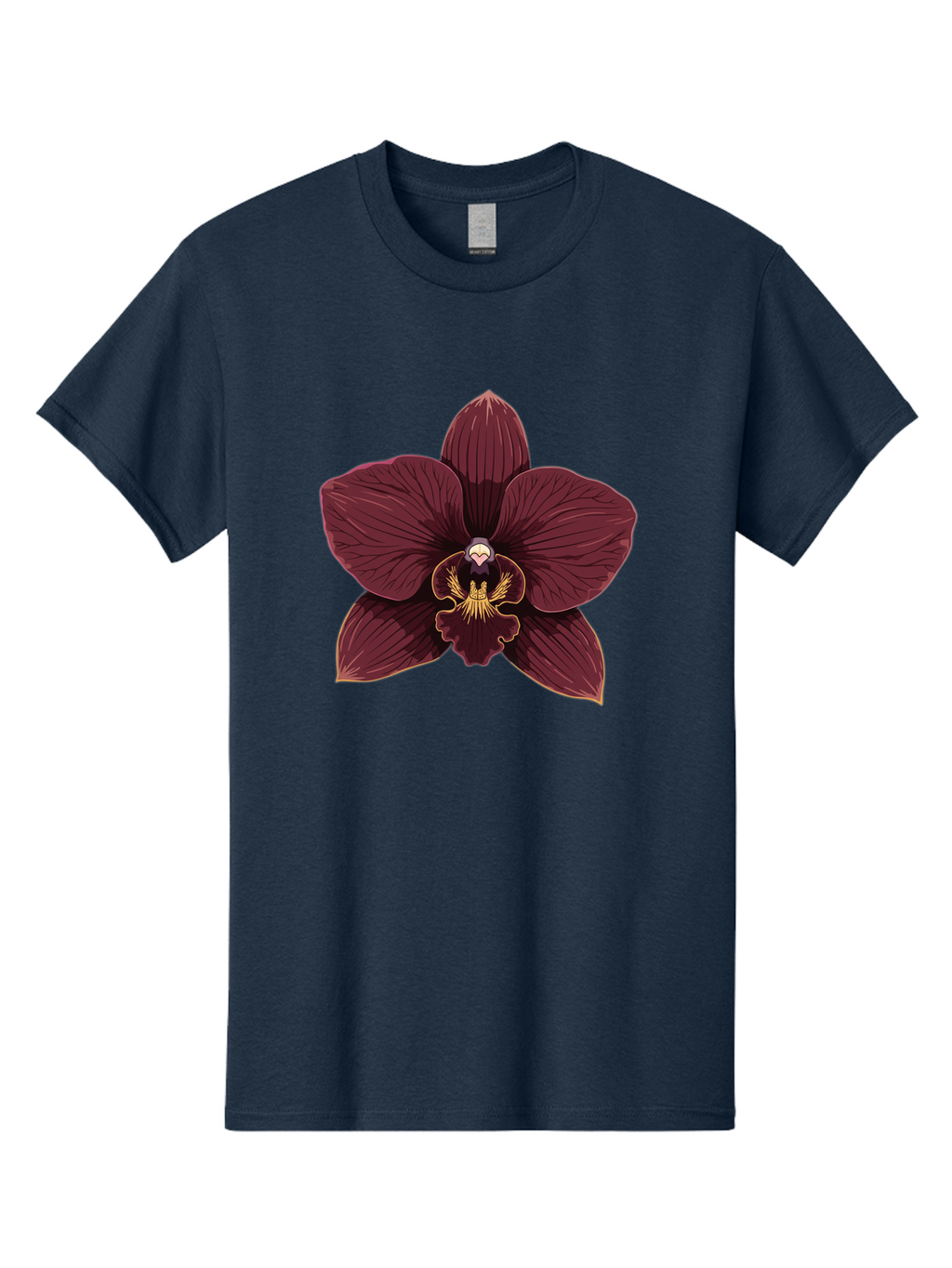 Orchid-Flower Men'S Graphic Tee, 100% Cotton, Comfortable Casual Summer Wear, Machine Washable, Vintage Camera, Old Camera, Antique Camera, Black Camera, Classic Photography, Photography Equipment, Nostalgic Device, Film Camera, Camera Art Ban005