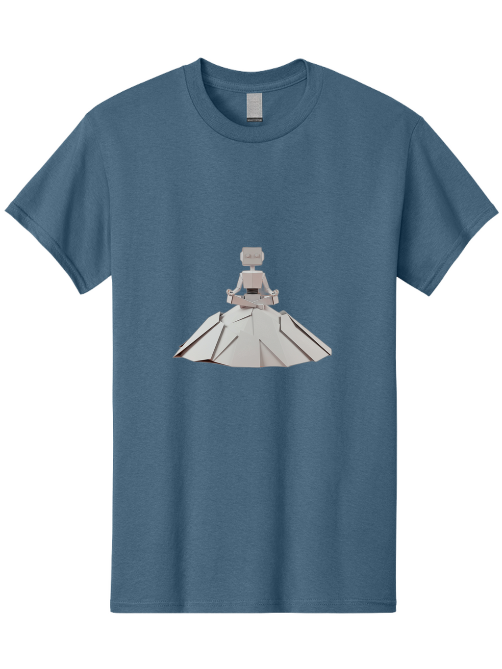 Origami-Figure-In-Meditation-Pose Men'S Graphic Tee, 100% Cotton, Comfortable Casual Summer Wear, Machine Washable, Vintage Camera, Old Camera, Antique Camera, Black Camera, Classic Photography, Photography Equipment, Nostalgic Device, Ban007