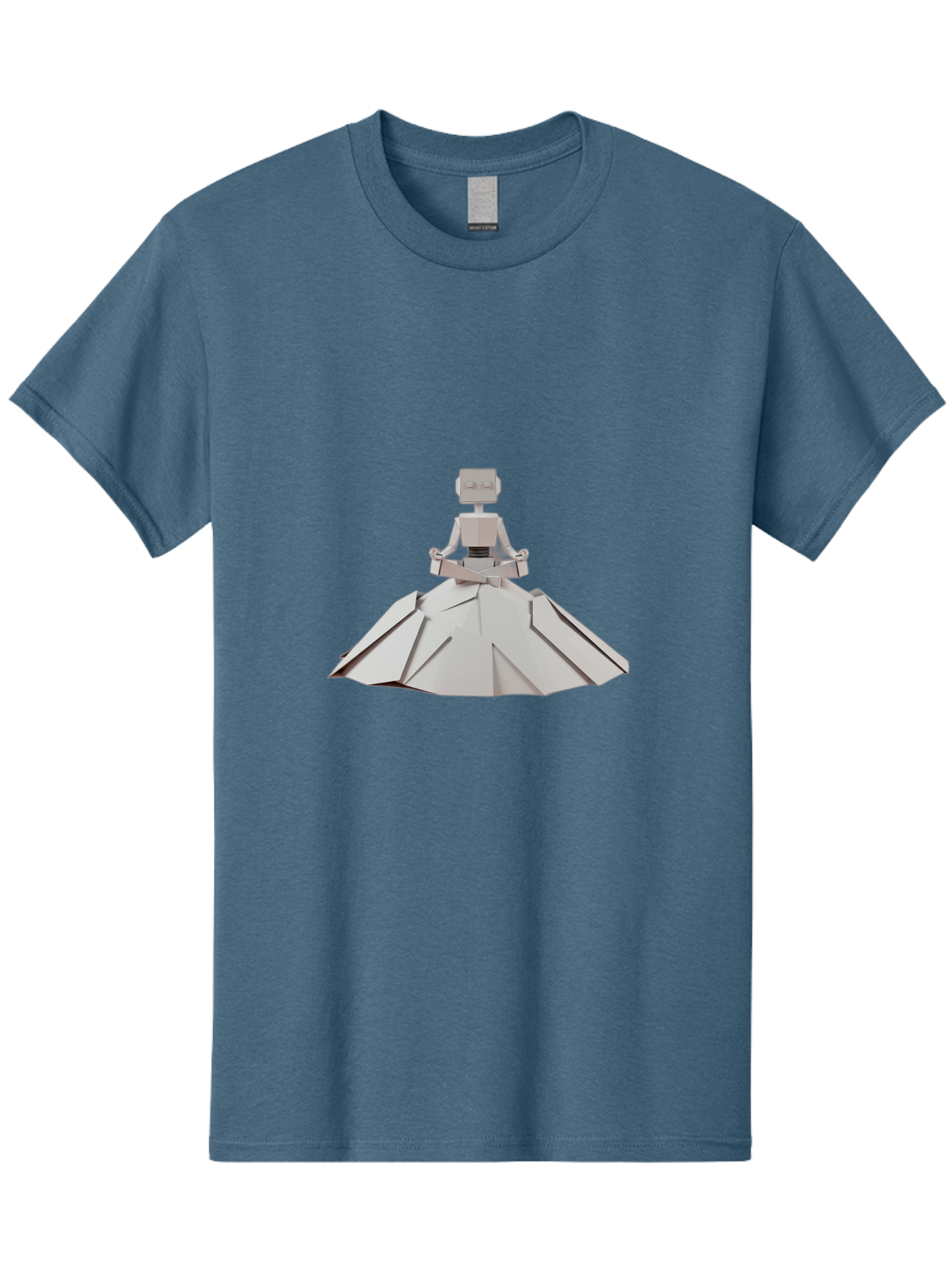 Origami-Figure-In-Meditation-Pose Men'S Graphic Tee, 100% Cotton, Comfortable Casual Summer Wear, Machine Washable, Vintage Camera, Old Camera, Antique Camera, Black Camera, Classic Photography, Photography Equipment, Nostalgic Device, Ban007