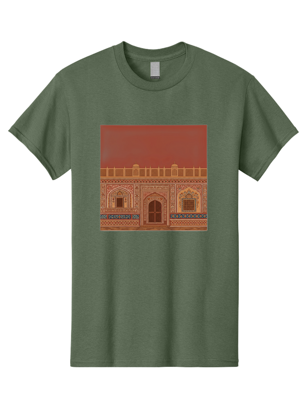 Ornate-Building-Facade Men'S Graphic Tee, 100% Cotton, Comfortable Casual Summer Wear, Machine Washable, Vintage Camera, Old Camera, Antique Camera, Black Camera, Classic Photography, Photography Equipment, Nostalgic Device, Film Camera, Ban009