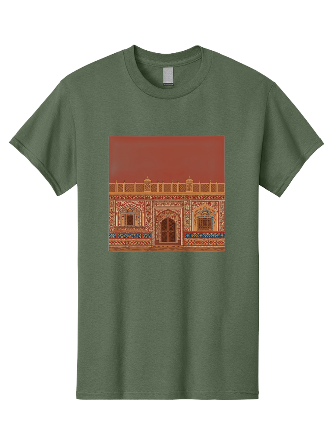 Ornate-Building-Facade Men'S Graphic Tee, 100% Cotton, Comfortable Casual Summer Wear, Machine Washable, Vintage Camera, Old Camera, Antique Camera, Black Camera, Classic Photography, Photography Equipment, Nostalgic Device, Film Camera, Ban009