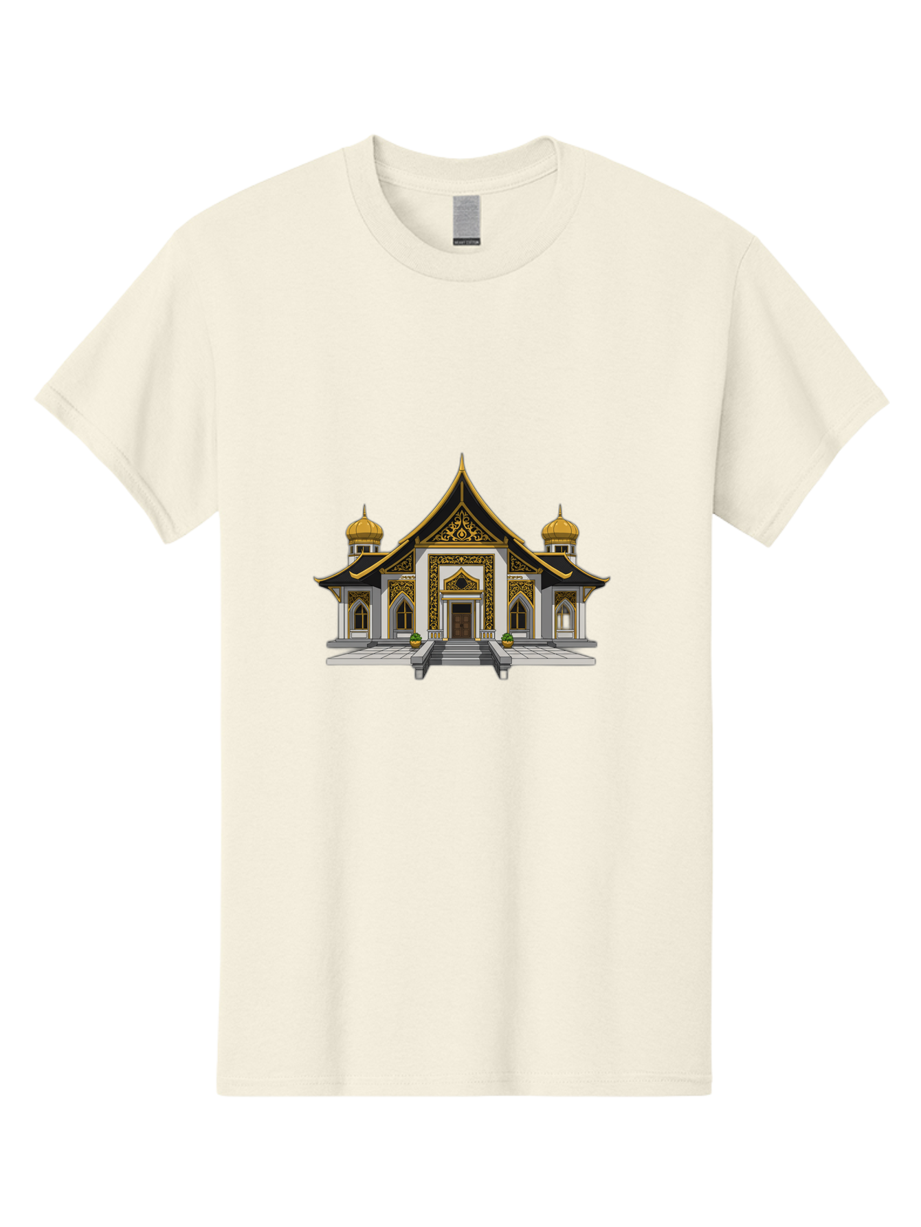 Ornate-Building Men'S Graphic Tee, 100% Cotton, Comfortable Casual Summer Wear, Machine Washable, Vintage Camera, Old Camera, Antique Camera, Black Camera, Classic Photography, Photography Equipment, Nostalgic Device, Film Camera, Camera Art Ban010