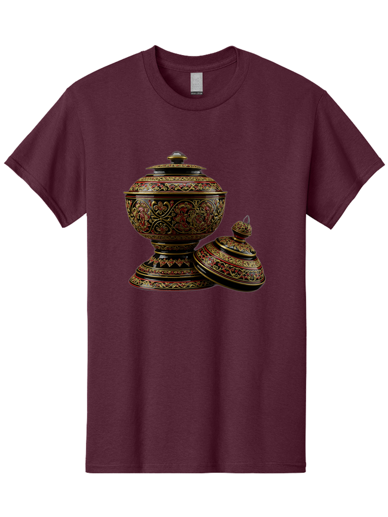 Ornate-Vases Men'S Graphic Tee, 100% Cotton, Comfortable Casual Summer Wear, Machine Washable, Vintage Camera, Old Camera, Antique Camera, Black Camera, Classic Photography, Photography Equipment, Nostalgic Device, Film Camera, Camera Art Ban011