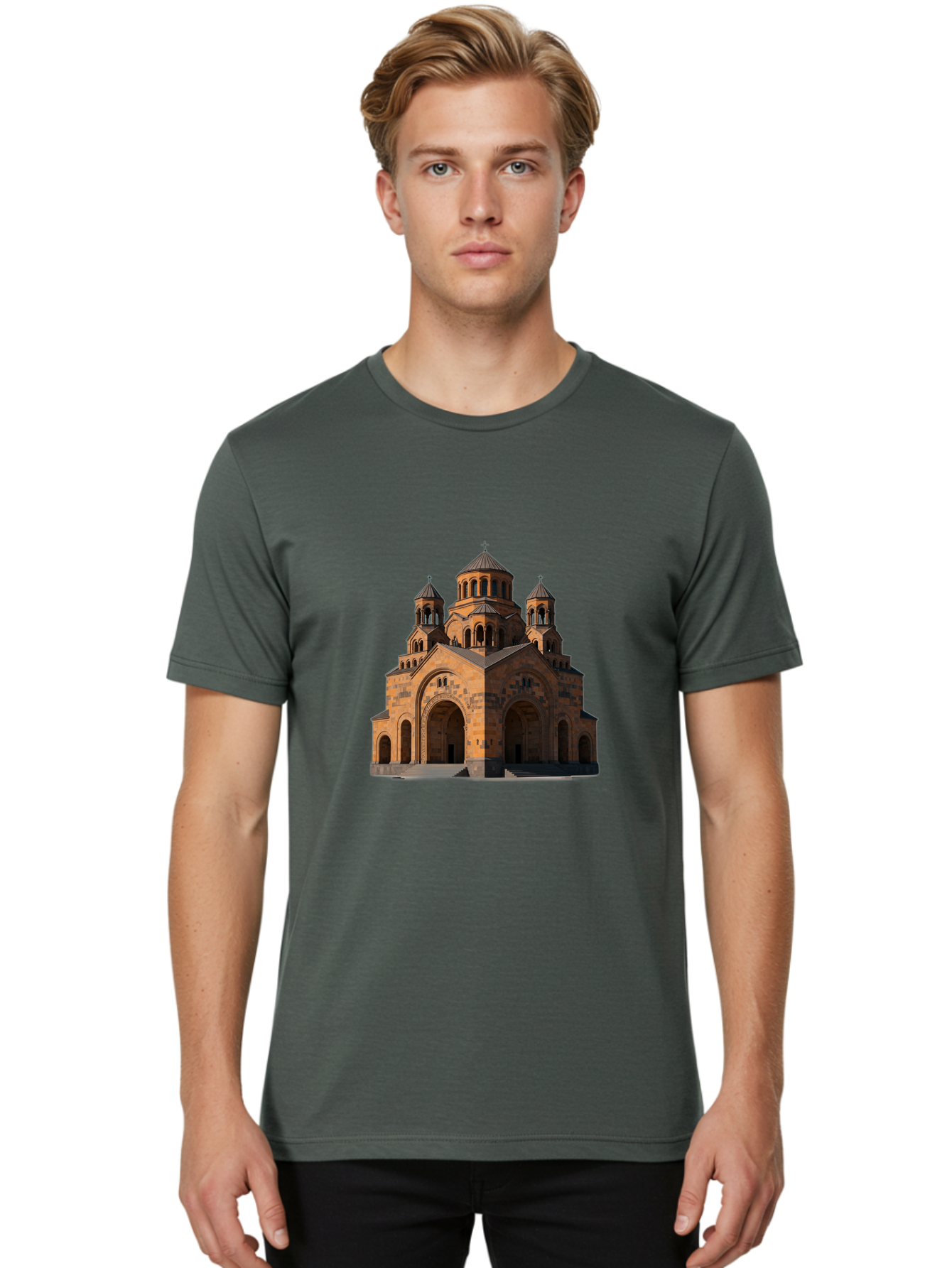 Orthodox-Church Men'S Graphic Tee, 100% Cotton, Comfortable Casual Summer Wear, Machine Washable, Vintage Camera, Old Camera, Antique Camera, Black Camera, Classic Photography, Photography Equipment, Nostalgic Device, Film Camera, Camera Art Ban012