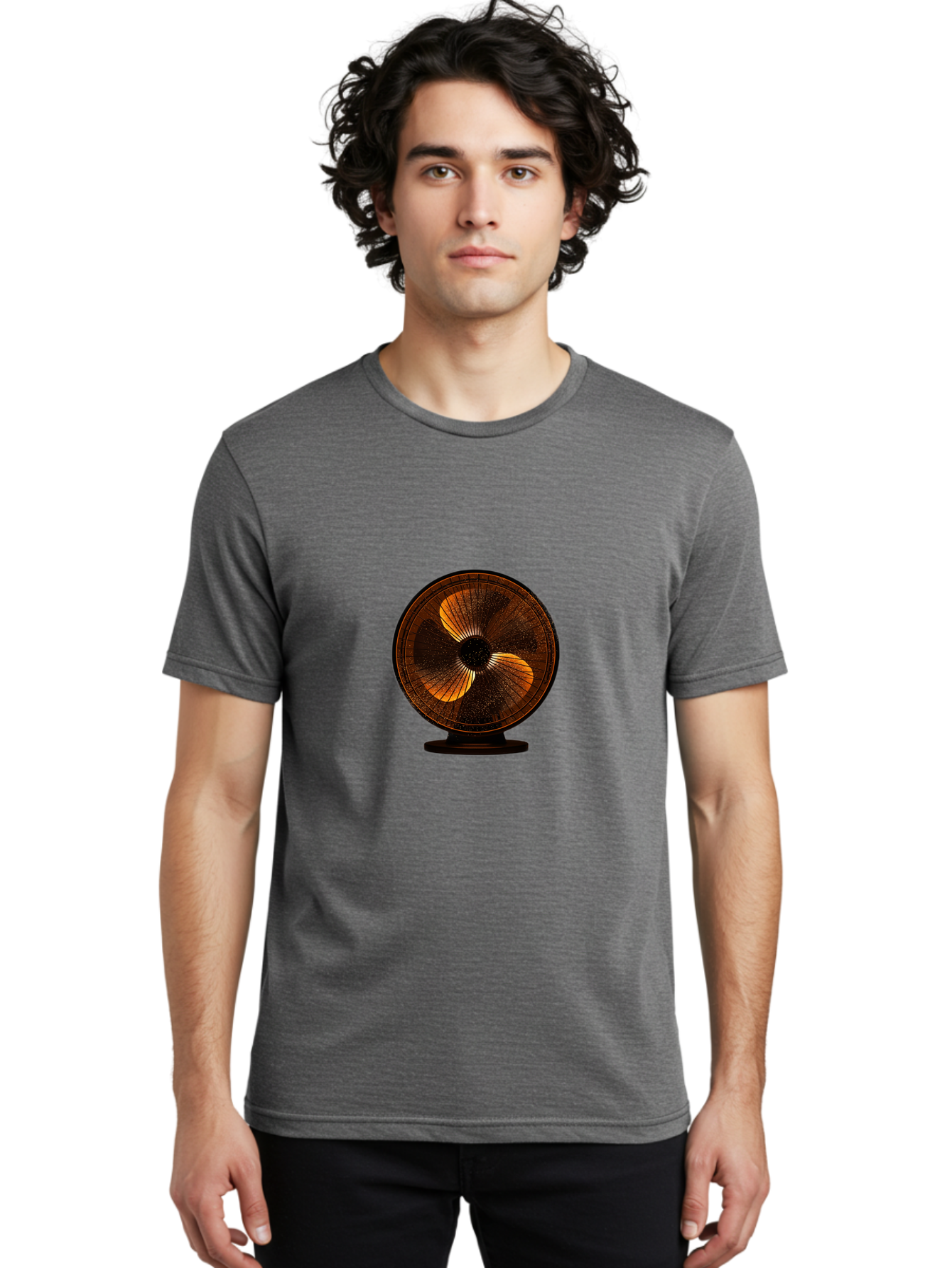 Oscillating-Fan Men'S Graphic Tee, 100% Cotton, Comfortable Casual Summer Wear, Machine Washable, Vintage Camera, Old Camera, Antique Camera, Black Camera, Classic Photography, Photography Equipment, Nostalgic Device, Film Camera, Camera Art Ban013