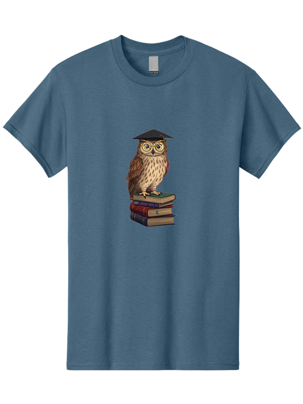 Owl-In-Graduation-Cap Men'S Graphic Tee, 100% Cotton, Comfortable Casual Summer Wear, Machine Washable, Vintage Camera, Old Camera, Antique Camera, Black Camera, Classic Photography, Photography Equipment, Nostalgic Device, Film Camera, Ban015