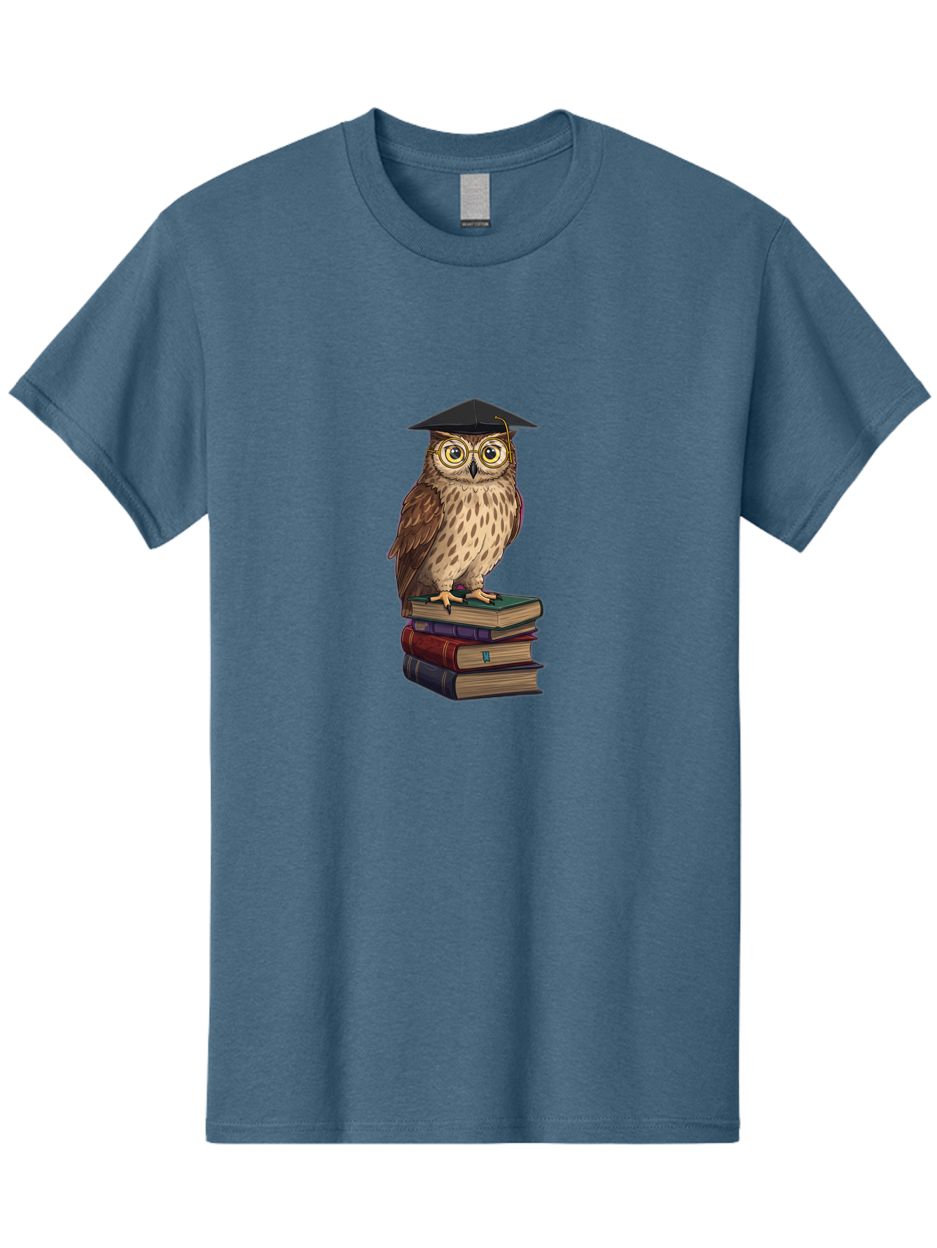 Owl-In-Graduation-Cap Men'S Graphic Tee, 100% Cotton, Comfortable Casual Summer Wear, Machine Washable, Vintage Camera, Old Camera, Antique Camera, Black Camera, Classic Photography, Photography Equipment, Nostalgic Device, Film Camera, Ban015