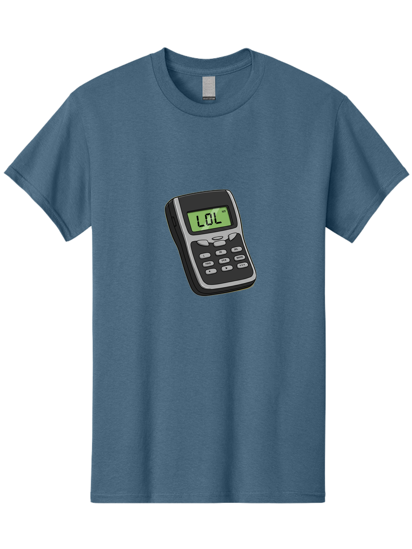 Pager-With-Lol Men'S Graphic Tee, 100% Cotton, Comfortable Casual Summer Wear, Machine Washable, Vintage Camera, Old Camera, Antique Camera, Black Camera, Classic Photography, Photography Equipment, Nostalgic Device, Film Camera, Camera Art Ban019