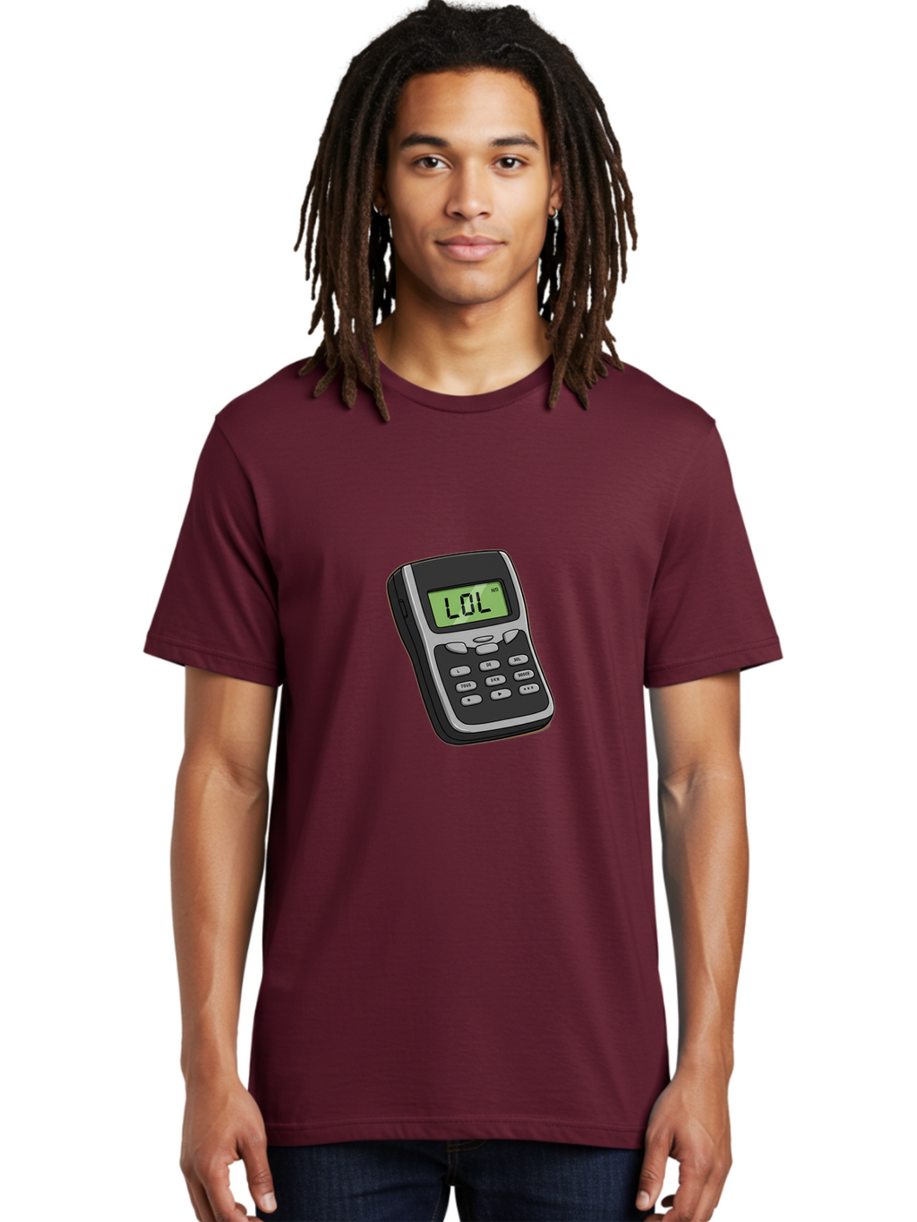 Pager-With-Lol Men'S Graphic Tee, 100% Cotton, Comfortable Casual Summer Wear, Machine Washable, Vintage Camera, Old Camera, Antique Camera, Black Camera, Classic Photography, Photography Equipment, Nostalgic Device, Film Camera, Camera Art Ban019