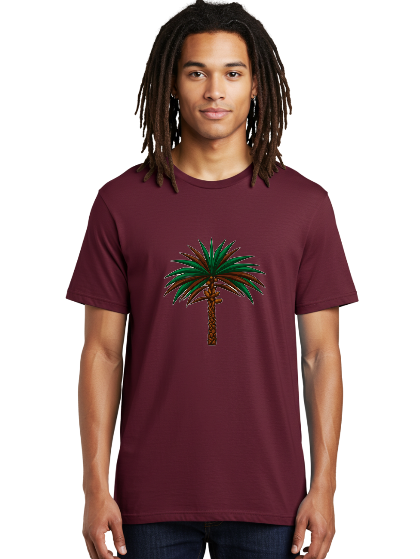 Palm-Tree Men'S Graphic Tee, 100% Cotton, Comfortable Casual Summer Wear, Machine Washable, Vintage Camera, Old Camera, Antique Camera, Black Camera, Classic Photography, Photography Equipment, Nostalgic Device, Film Camera, Camera Art Ban020