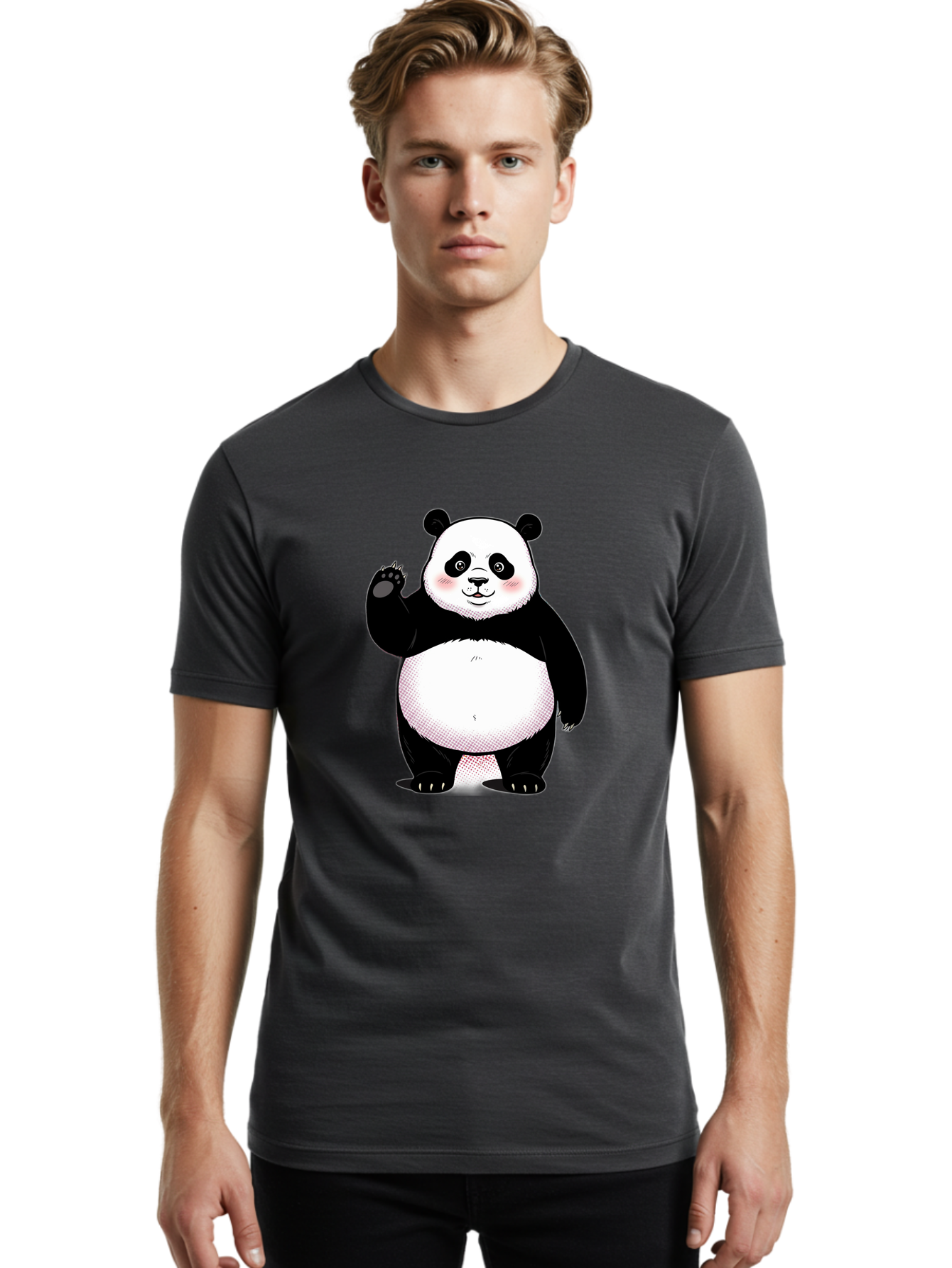 Panda-10 Men'S Graphic Tee, 100% Cotton, Comfortable Casual Summer Wear, Machine Washable, Vintage Camera, Old Camera, Antique Camera, Black Camera, Classic Photography, Photography Equipment, Nostalgic Device, Film Camera, Camera Art Ban022