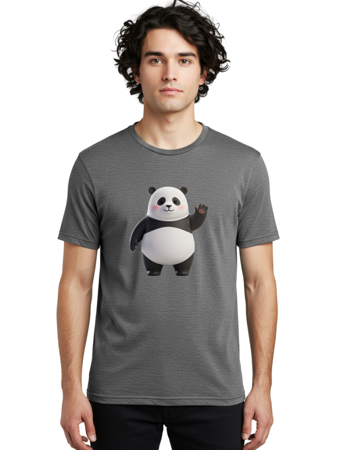 Panda-2 Men'S Graphic Tee, 100% Cotton, Comfortable Casual Summer Wear, Machine Washable, Vintage Camera, Old Camera, Antique Camera, Black Camera, Classic Photography, Photography Equipment, Nostalgic Device, Film Camera, Camera Art Ban024
