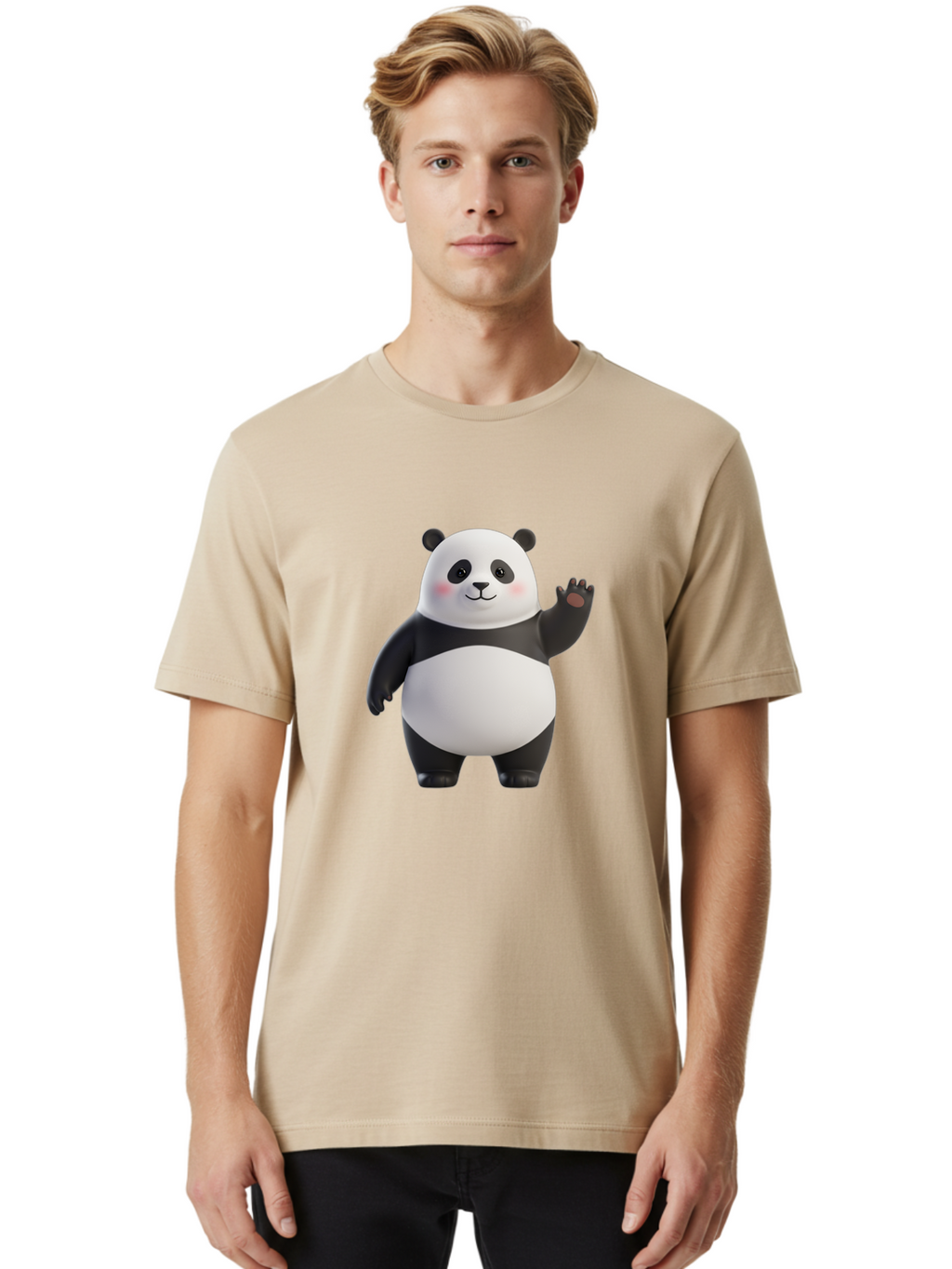 Panda-2 Men'S Graphic Tee, 100% Cotton, Comfortable Casual Summer Wear, Machine Washable, Vintage Camera, Old Camera, Antique Camera, Black Camera, Classic Photography, Photography Equipment, Nostalgic Device, Film Camera, Camera Art Ban024