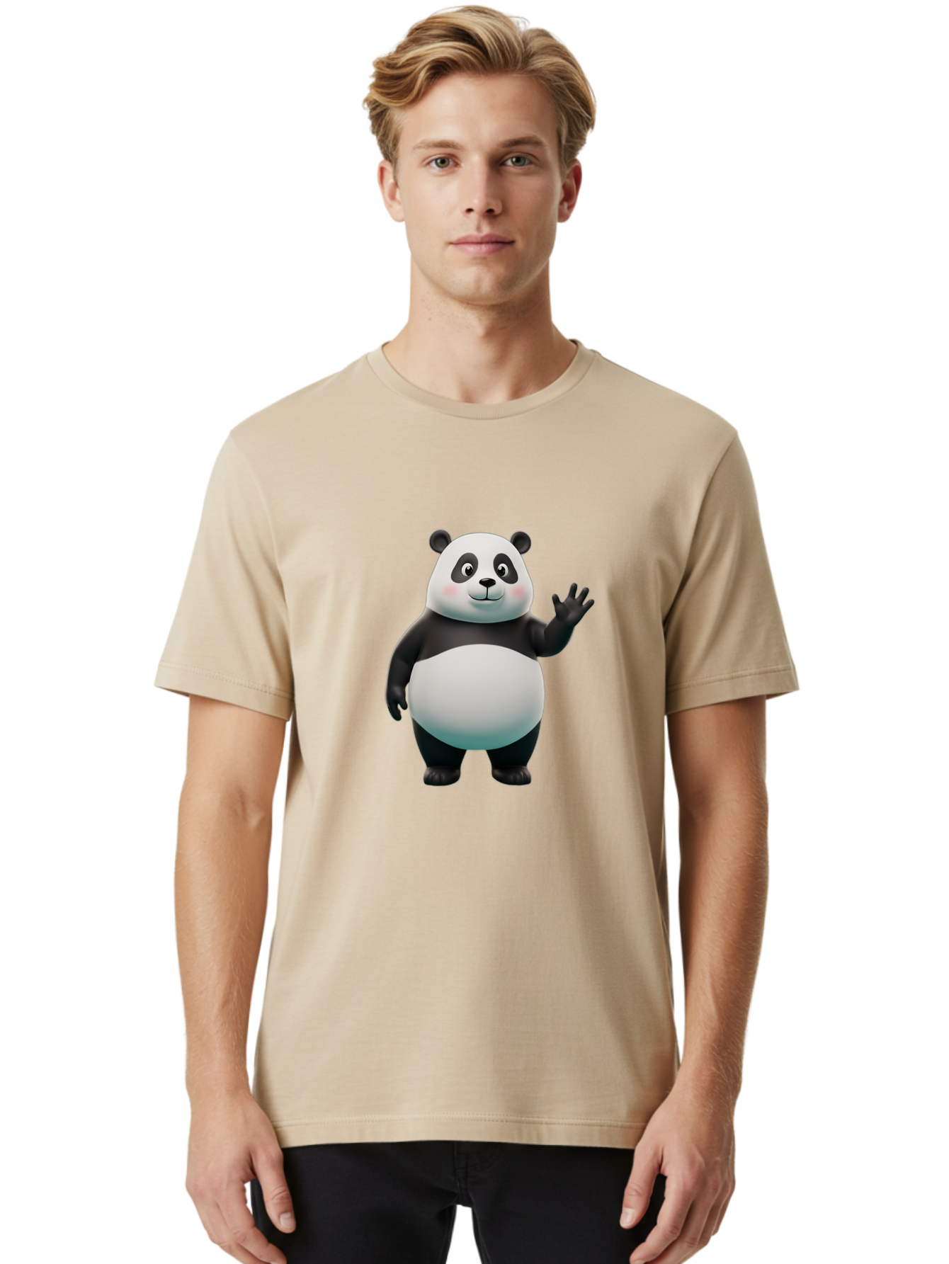 Panda-6 Men'S Graphic Tee, 100% Cotton, Comfortable Casual Summer Wear, Machine Washable, Vintage Camera, Old Camera, Antique Camera, Black Camera, Classic Photography, Photography Equipment, Nostalgic Device, Film Camera, Camera Art Ban028