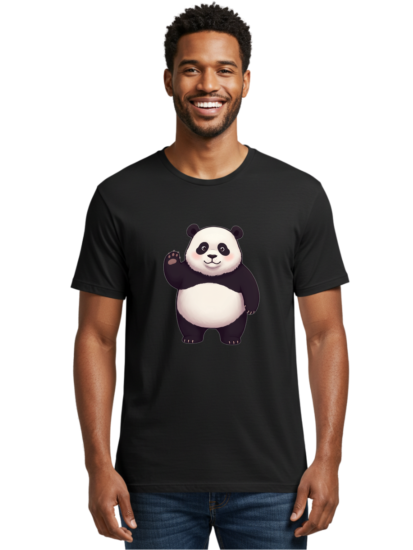 Panda-7 Men'S Graphic Tee, 100% Cotton, Comfortable Casual Summer Wear, Machine Washable, Vintage Camera, Old Camera, Antique Camera, Black Camera, Classic Photography, Photography Equipment, Nostalgic Device, Film Camera, Camera Art Ban029