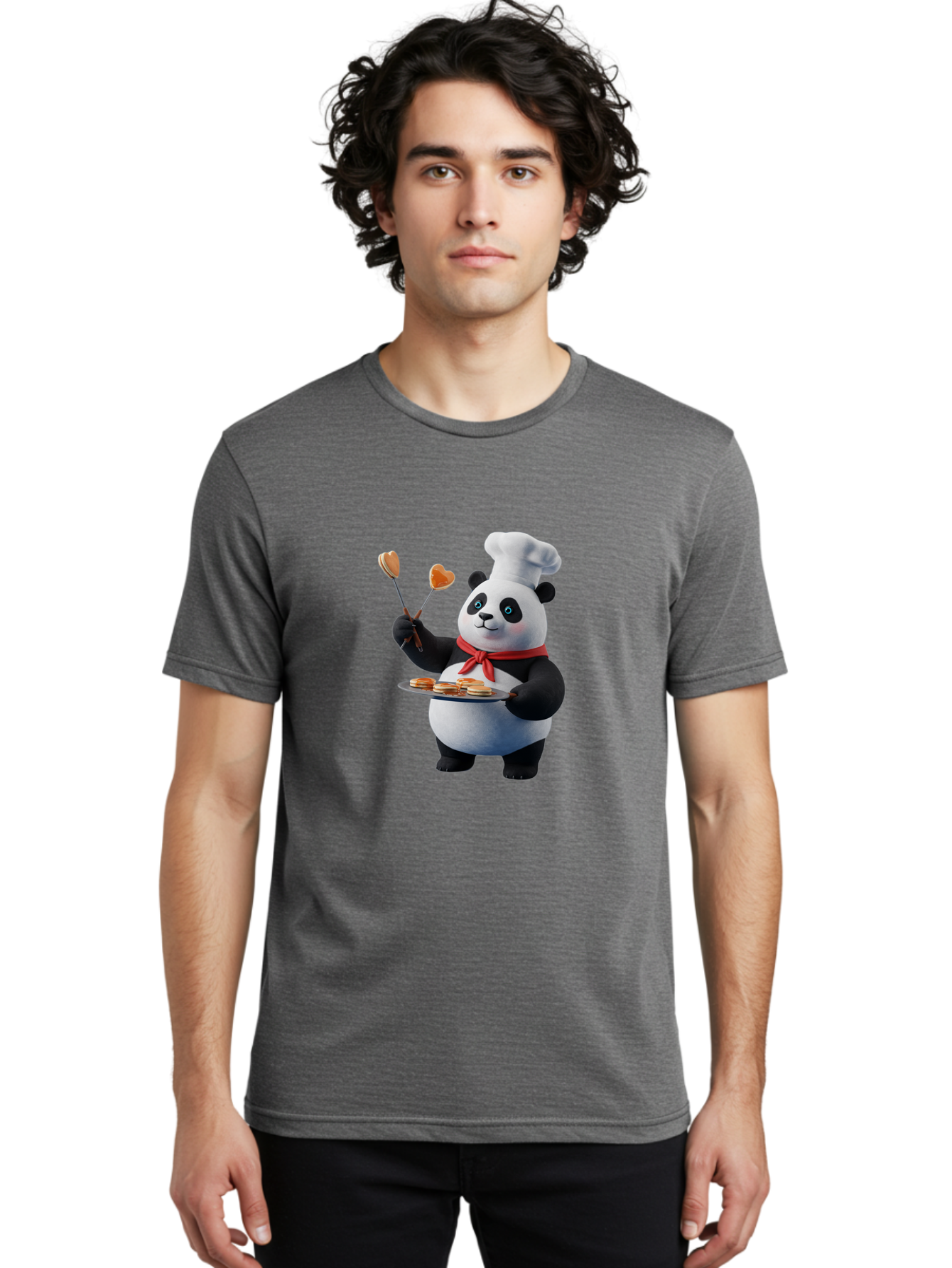 Panda-Chef-1 Men'S Graphic Tee, 100% Cotton, Comfortable Casual Summer Wear, Machine Washable, Vintage Camera, Old Camera, Antique Camera, Black Camera, Classic Photography, Photography Equipment, Nostalgic Device, Film Camera, Camera Art Ban032